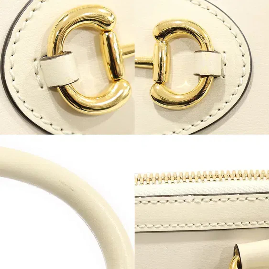 구찌 640716 화이트 홀스빗 1955 미니 탑 핸들 EP75381GU 상품이미지6