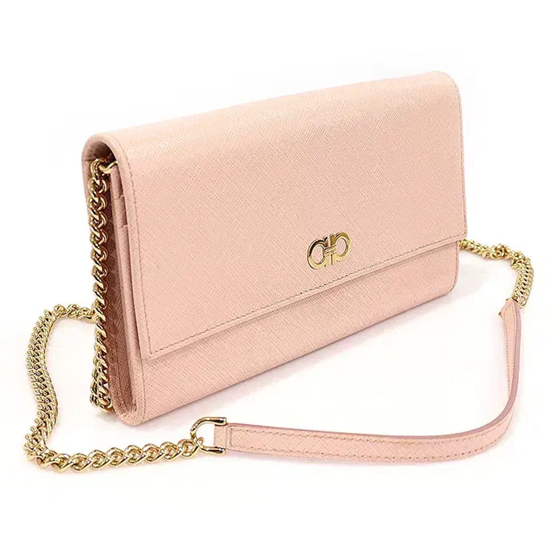 페라가모 22 C506 간치니 WOC 체인 크로스백 EP42754FE 상품이미지3