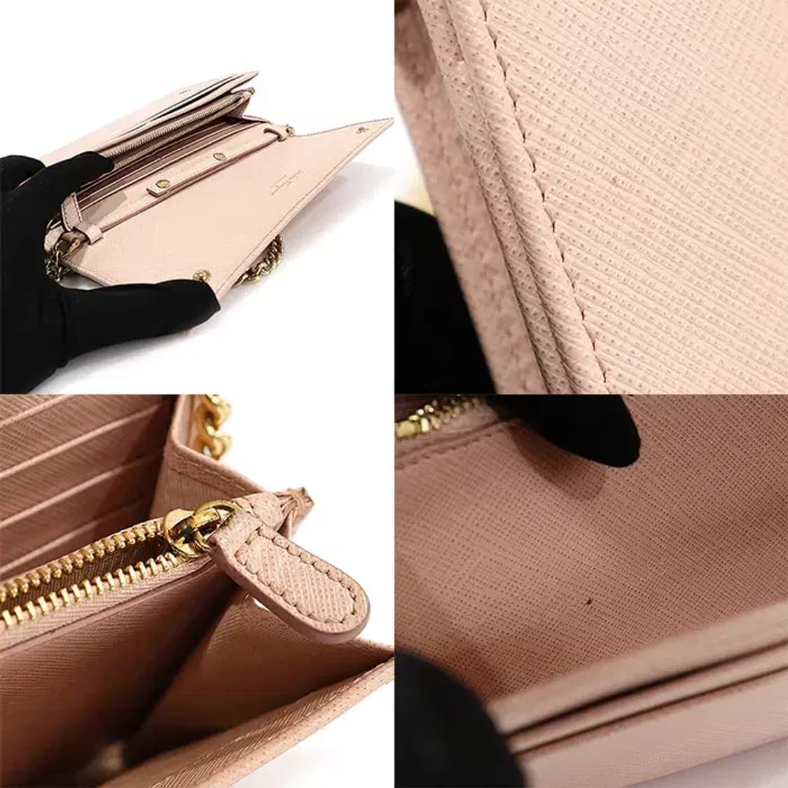 페라가모 22 C506 간치니 WOC 체인 크로스백 EP42754FE 상품이미지6