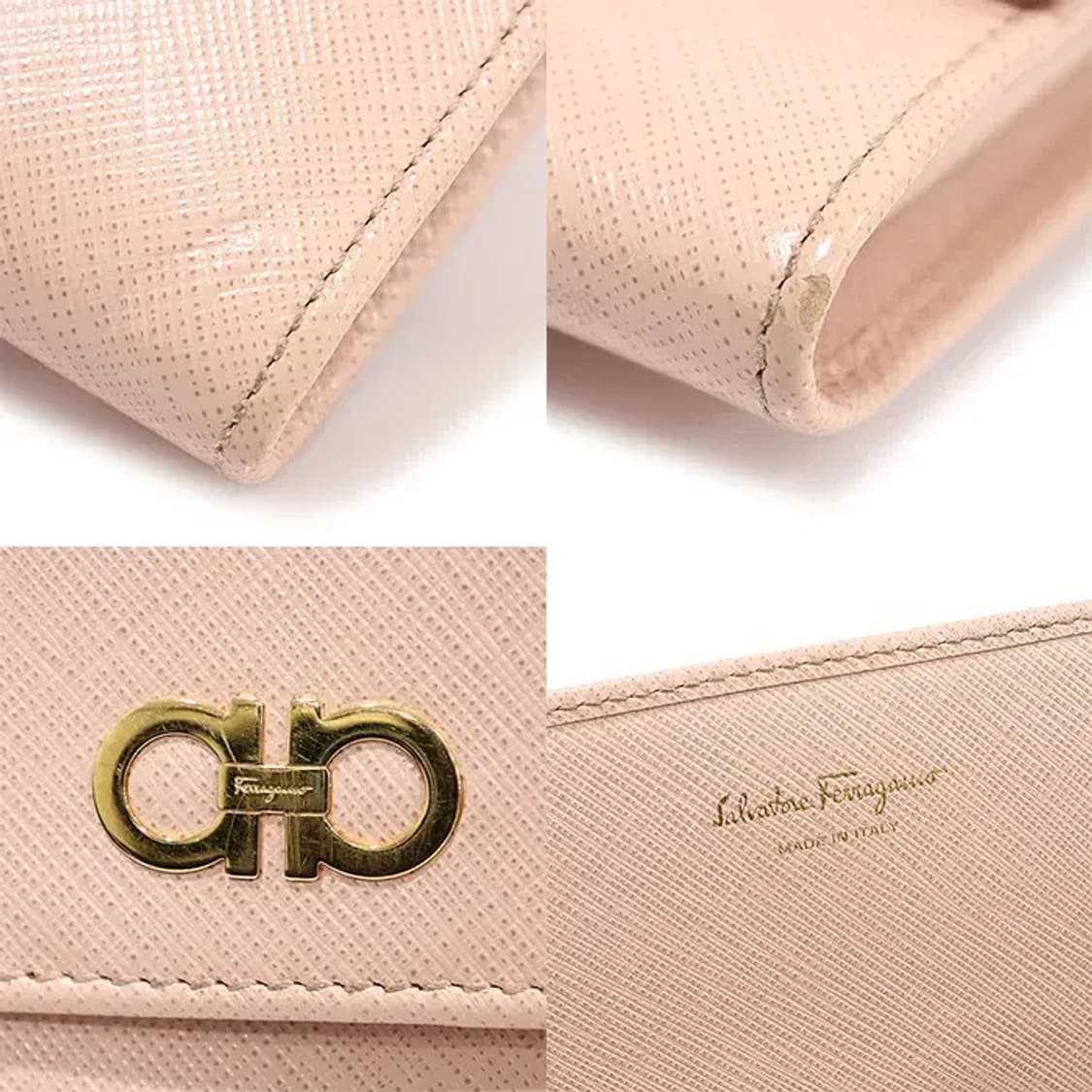 페라가모 22 C506 간치니 WOC 체인 크로스백 EP42754FE 상품이미지7