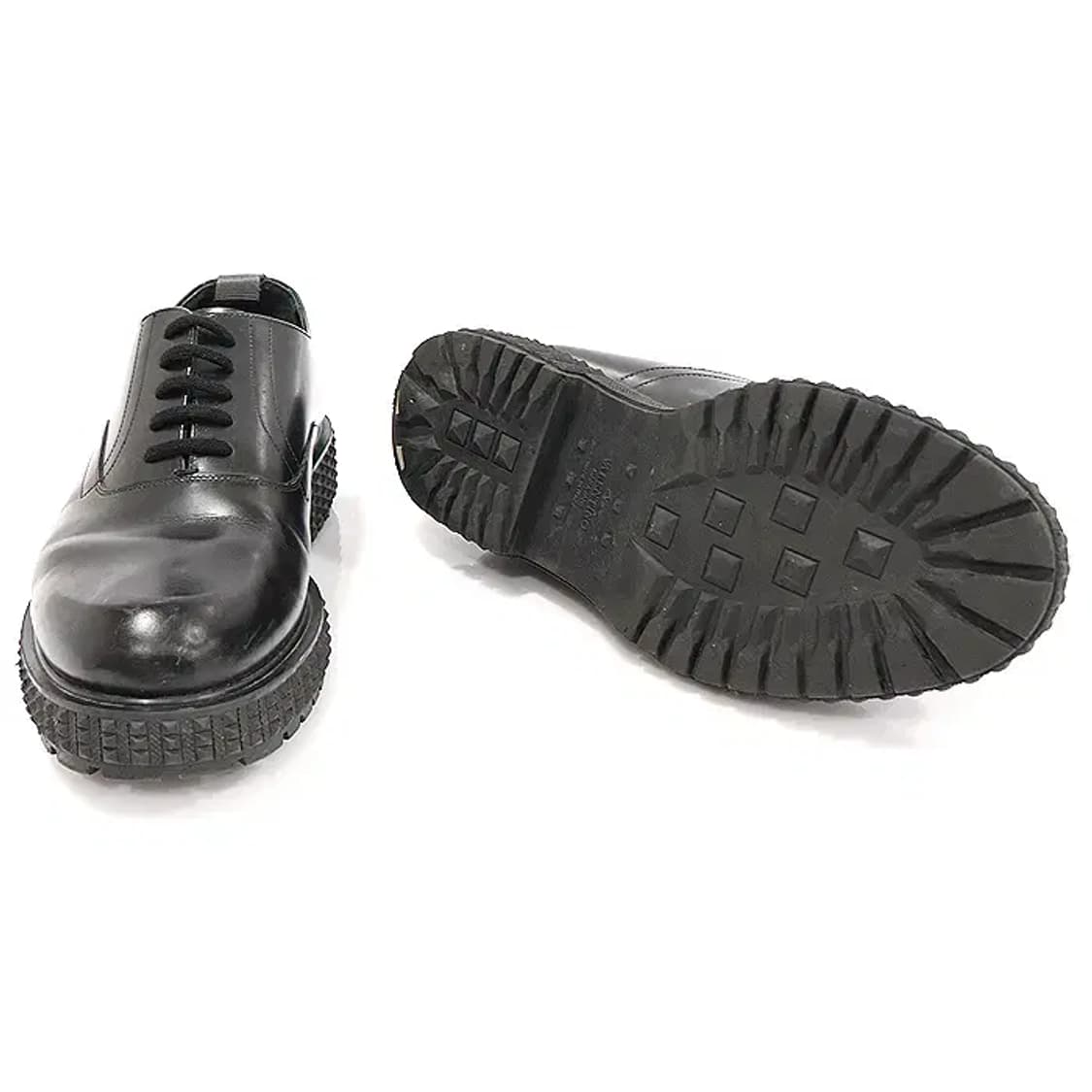 발렌티노 JY0S0893 블랙 플랫폼 더비 남성 구두 CO98726VT 상품이미지5