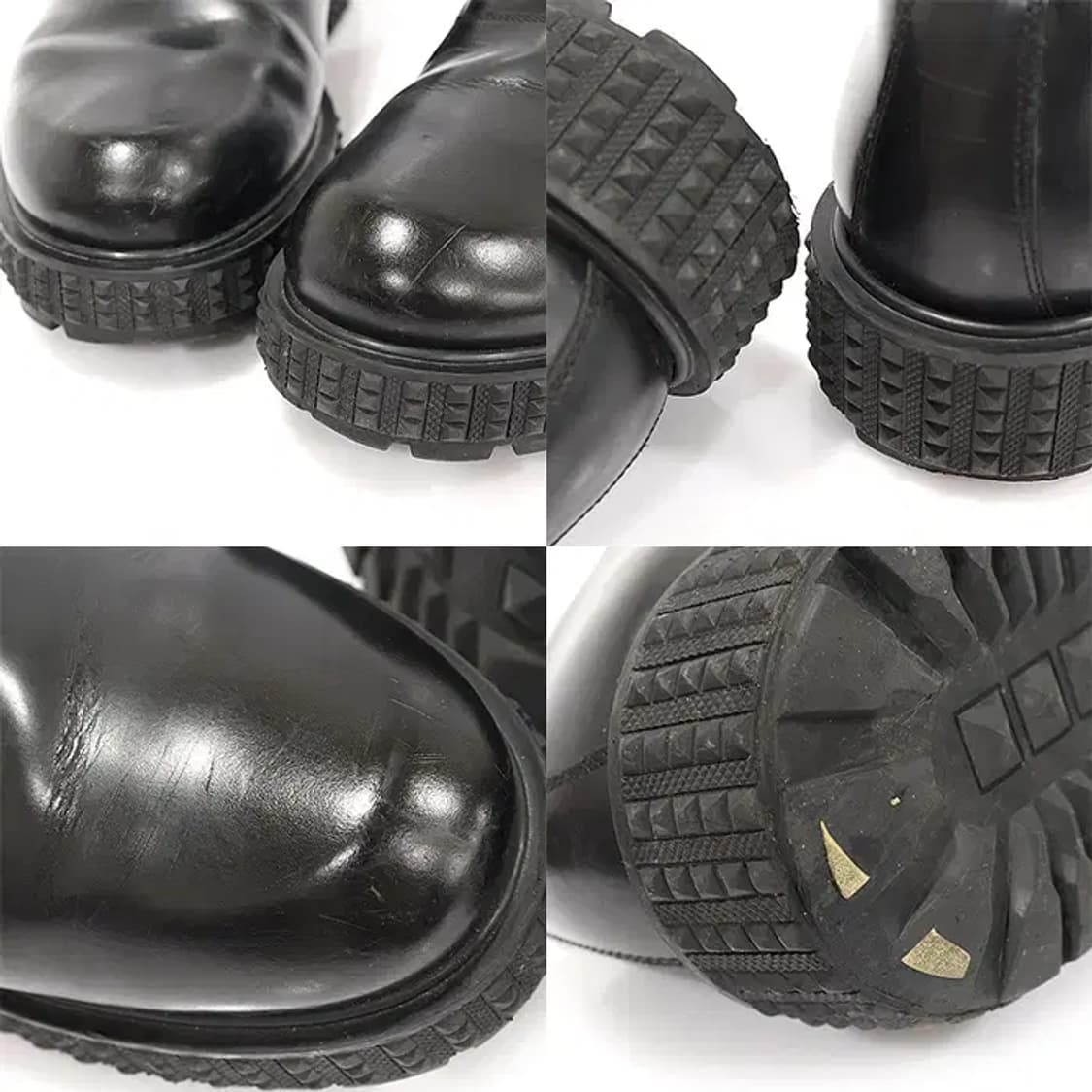 발렌티노 JY0S0893 블랙 플랫폼 더비 남성 구두 CO98726VT 상품이미지6