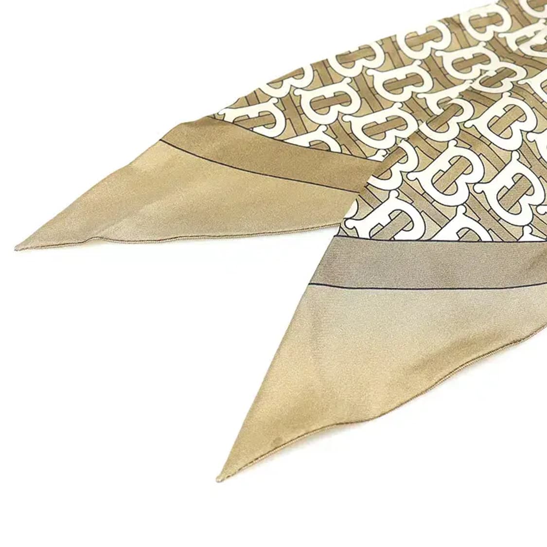 버버리 80111141 100% 실크 모노그램 헤어 스카프 98057BU 상품이미지3