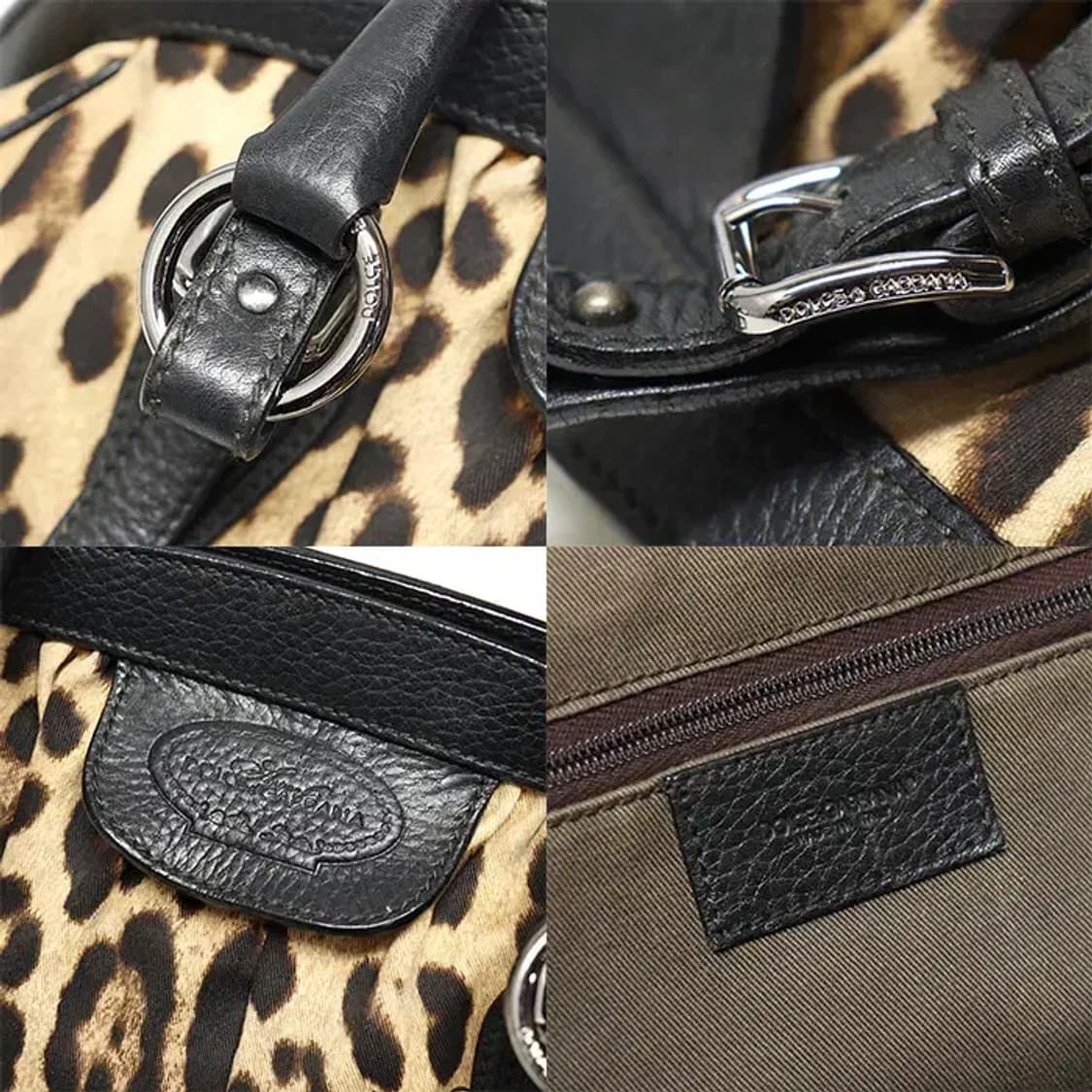 돌체앤가바나 레오파드 프린트 ANIMALIER 라지 숄더백 46589DG 상품이미지7