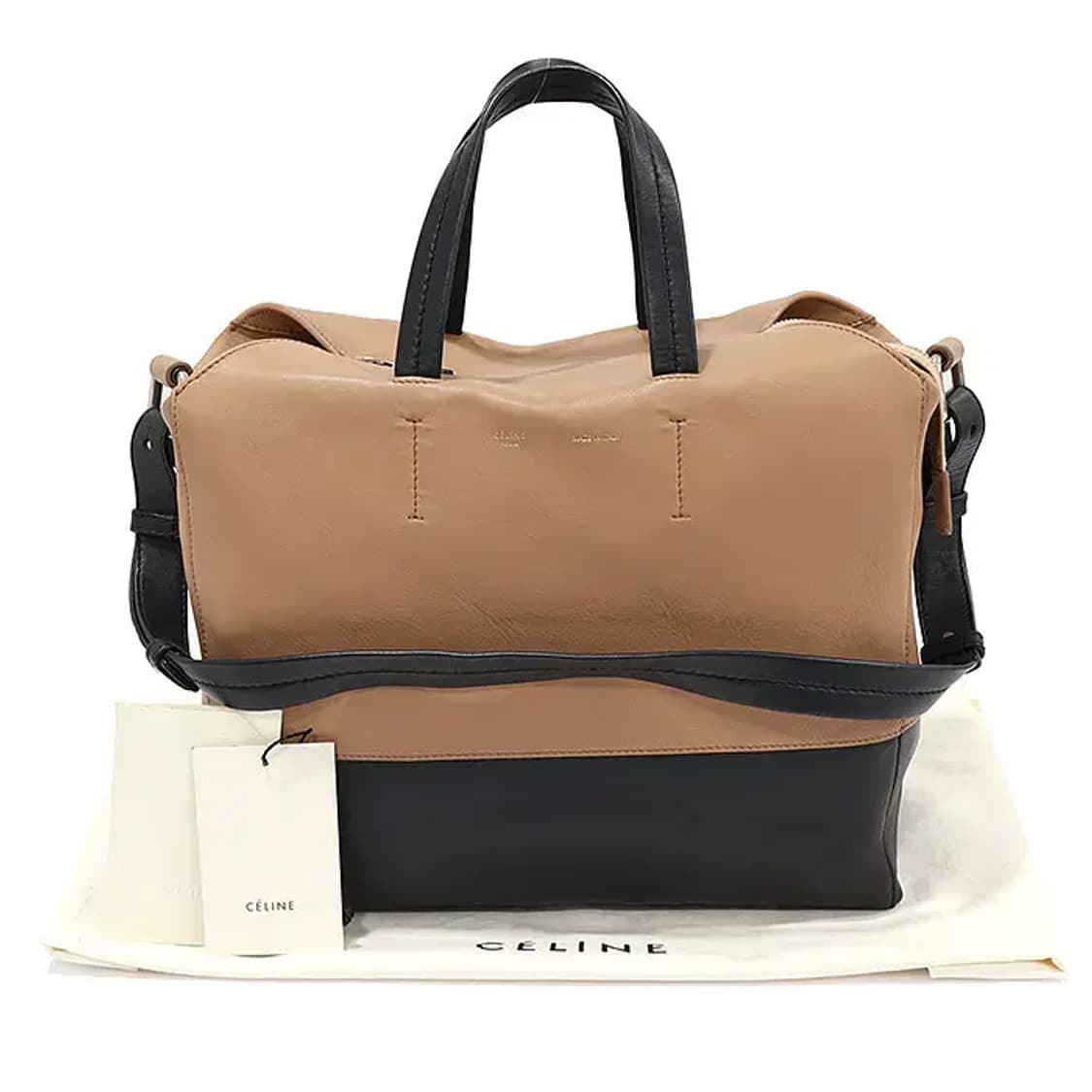 셀린느 165913FLM.04FG 투톤 스트랩 카바스 EP37719CE 상품이미지2