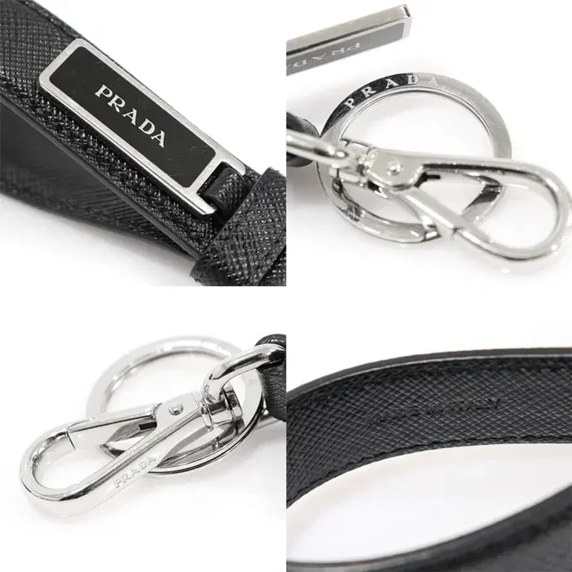프라다 2PP709 블랙 사피아노 로고 키체인 키홀더 CO25733PR 상품이미지7