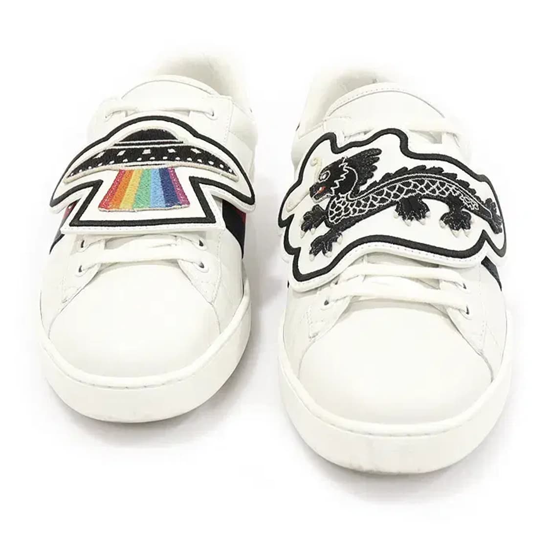 구찌 478191 드래곤 패치 에이스 남성 스니커즈 CO39072GU 상품이미지1
