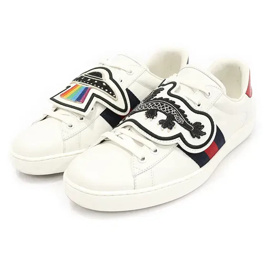 구찌 478191 드래곤 패치 에이스 남성 스니커즈 CO39072GU 상품이미지3