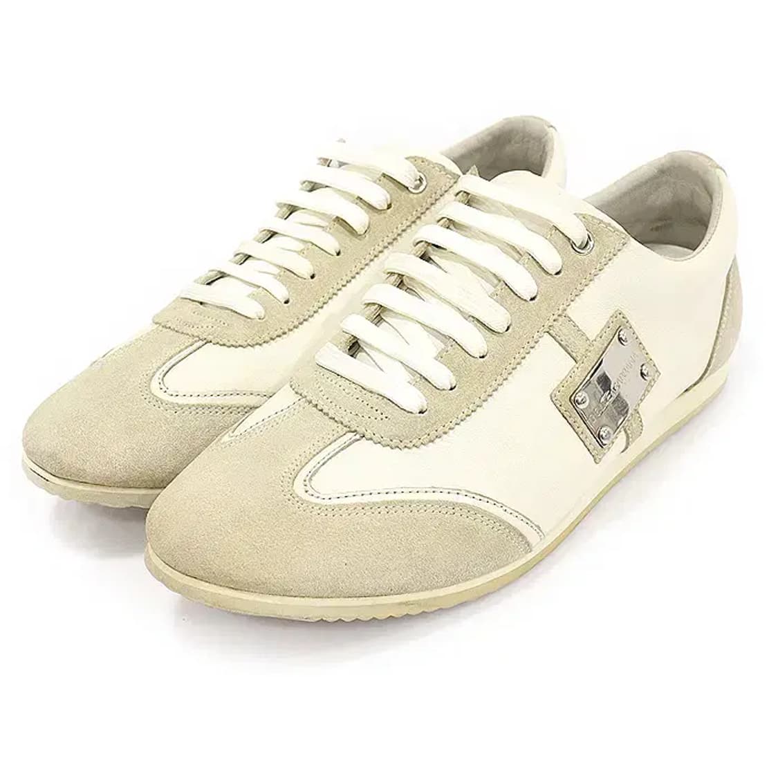 돌체앤가바나 CS0645 스웨이드 트리밍 남성 스니커즈 CO24753DG 상품이미지2