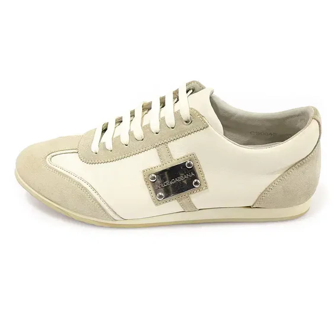 돌체앤가바나 CS0645 스웨이드 트리밍 남성 스니커즈 CO24753DG 상품이미지3