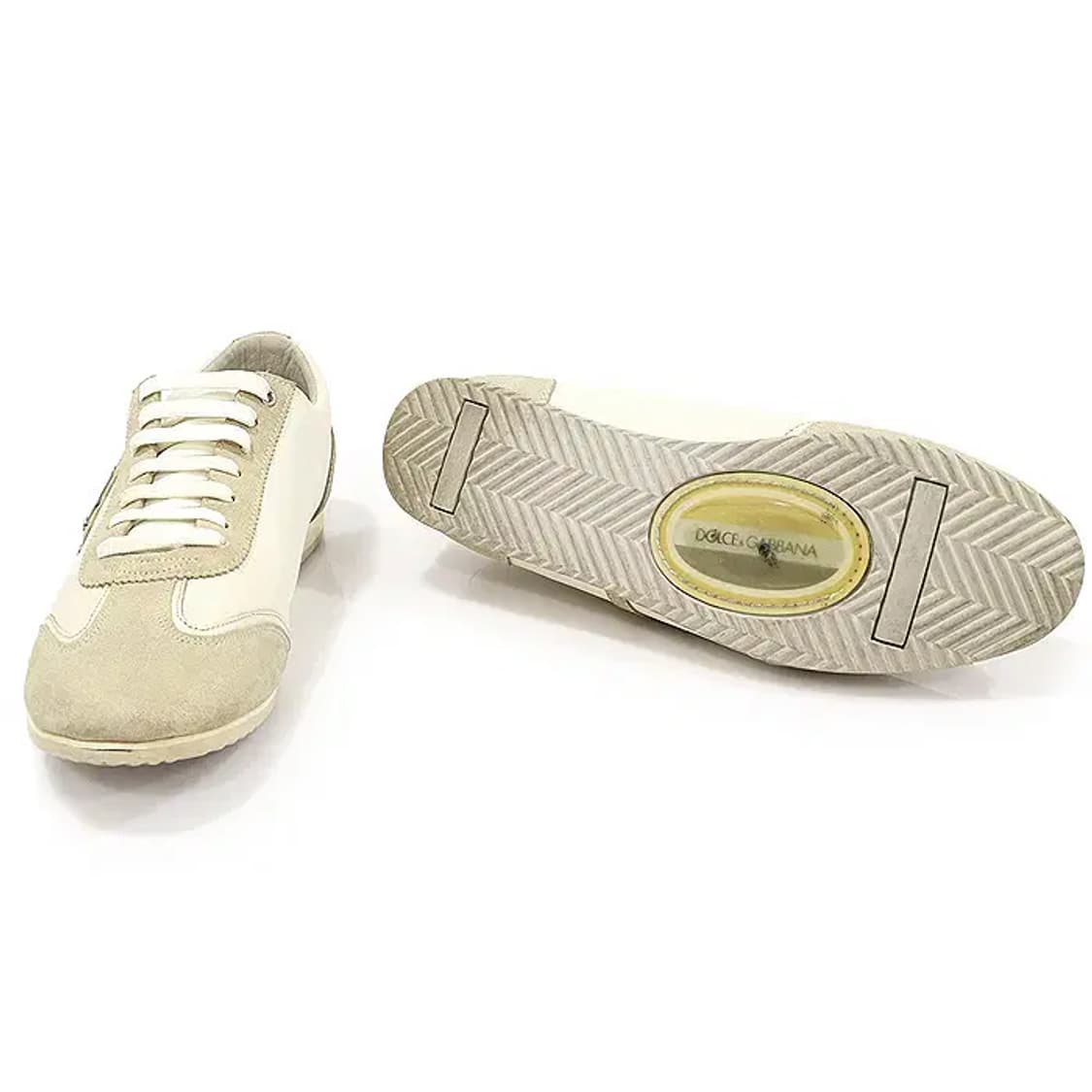 돌체앤가바나 CS0645 스웨이드 트리밍 남성 스니커즈 CO24753DG 상품이미지5