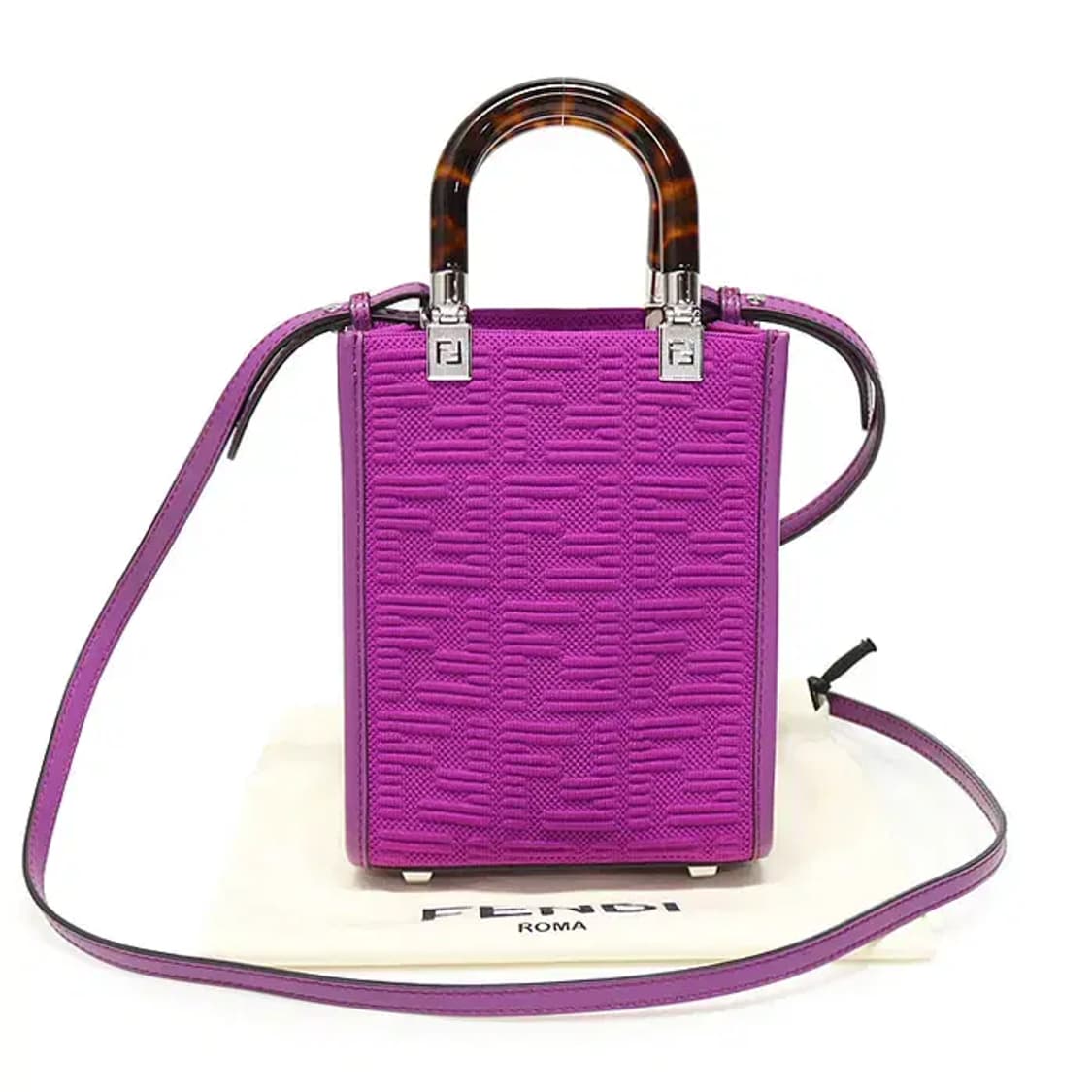 펜디 8BS051 FF로고 캔버스 미니 션샤인 2WAY EP88357FD 상품이미지2