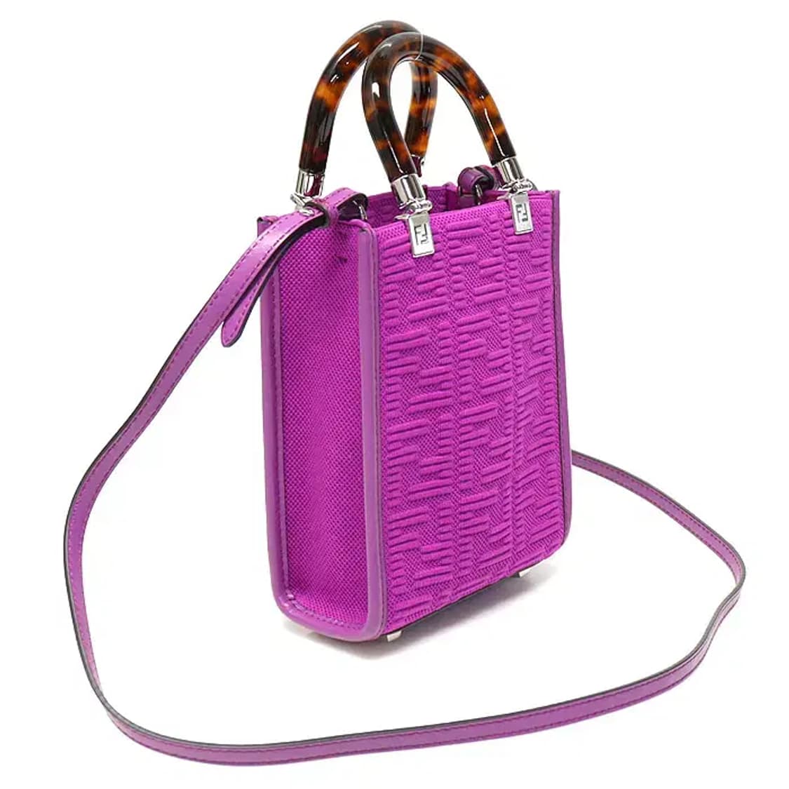 펜디 8BS051 FF로고 캔버스 미니 션샤인 2WAY EP88357FD 상품이미지3