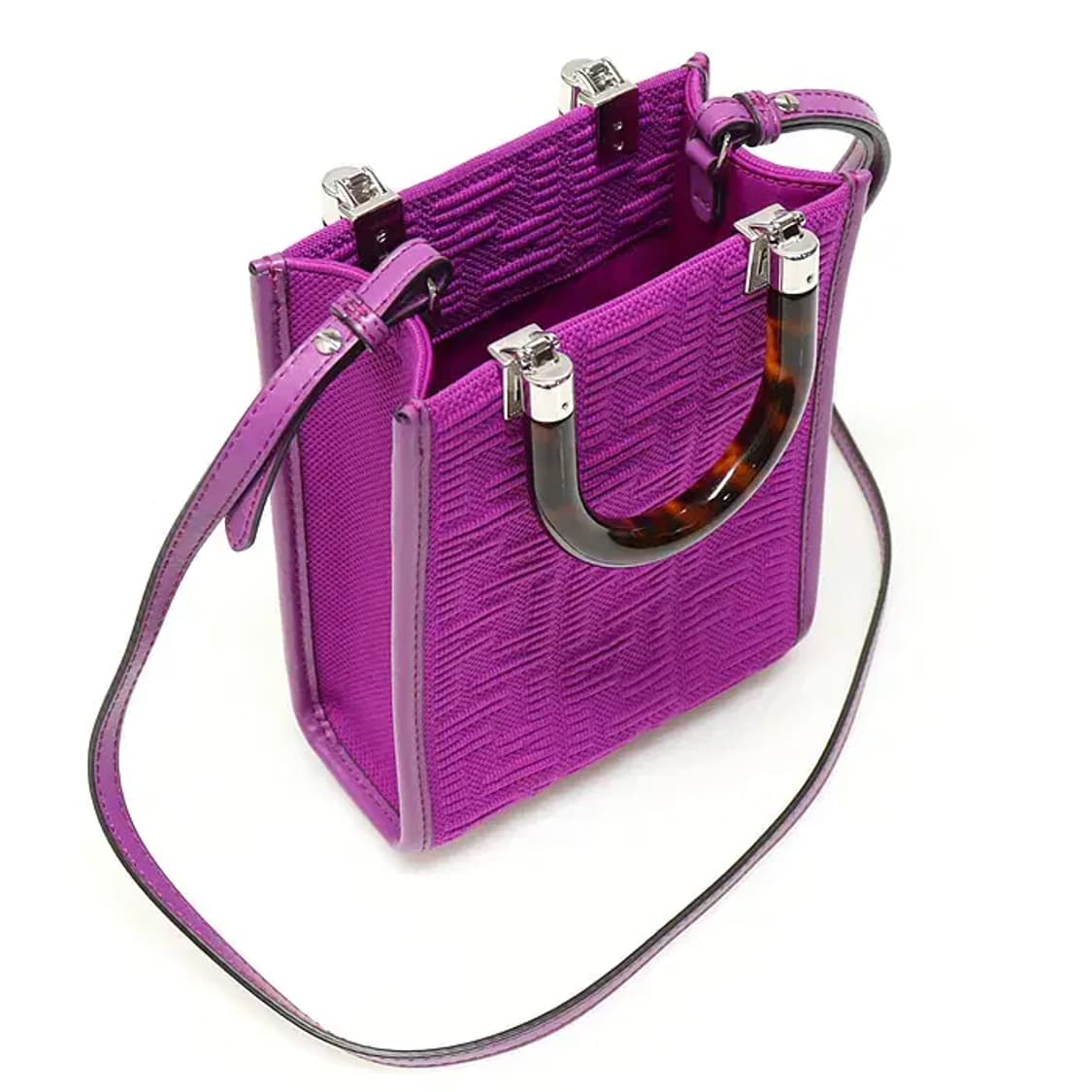 펜디 8BS051 FF로고 캔버스 미니 션샤인 2WAY EP88357FD 상품이미지6