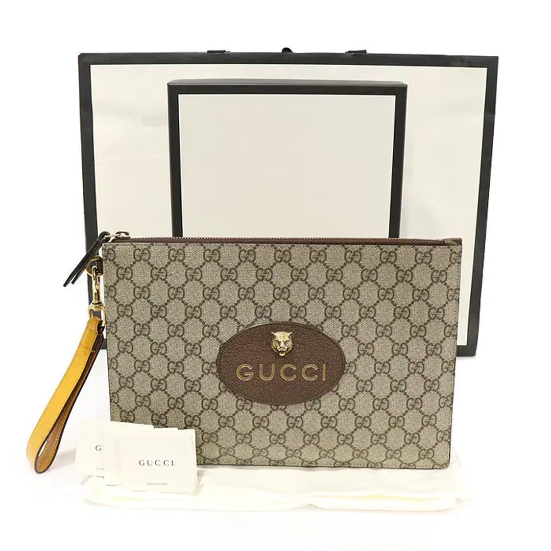 구찌 473956 네오 빈티지 스트랩 파우치 클러치 EP54607GU 상품이미지2