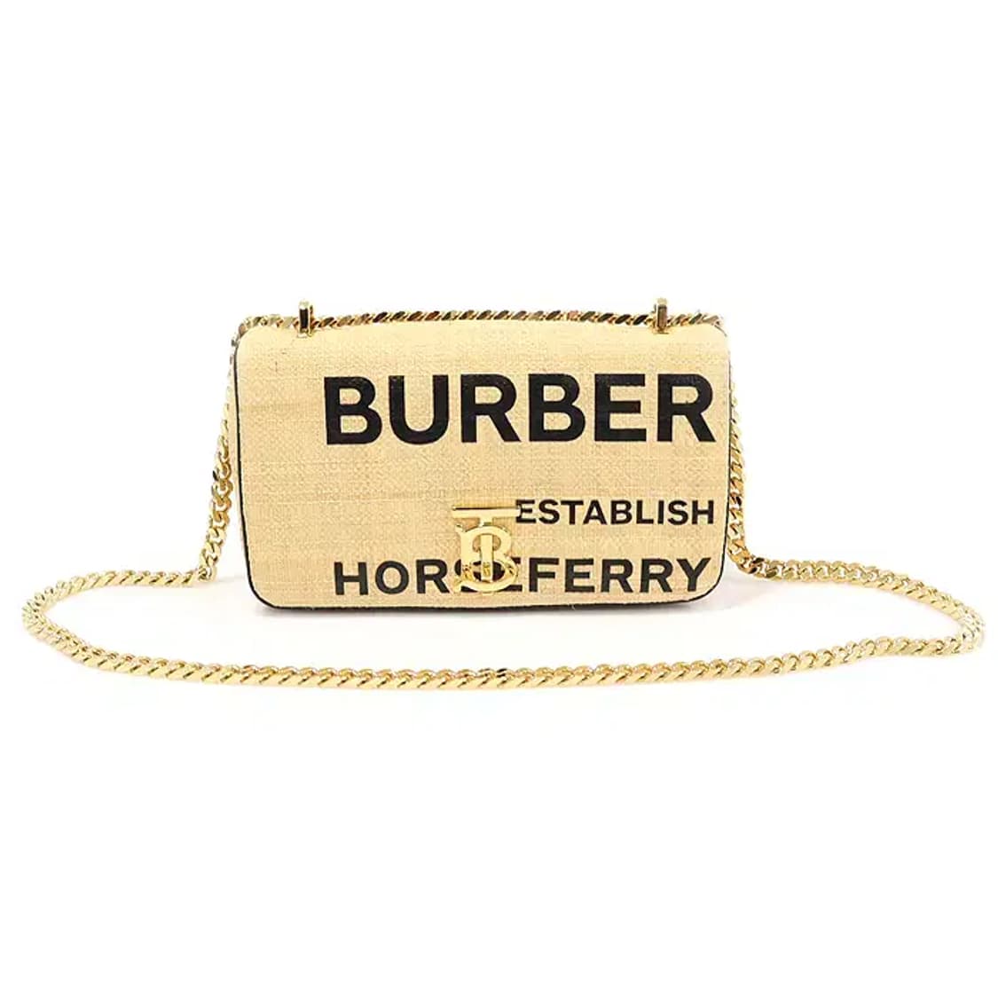 버버리 80302291 라피아 롤라 체인 숄더백 EP12919BU 상품이미지1