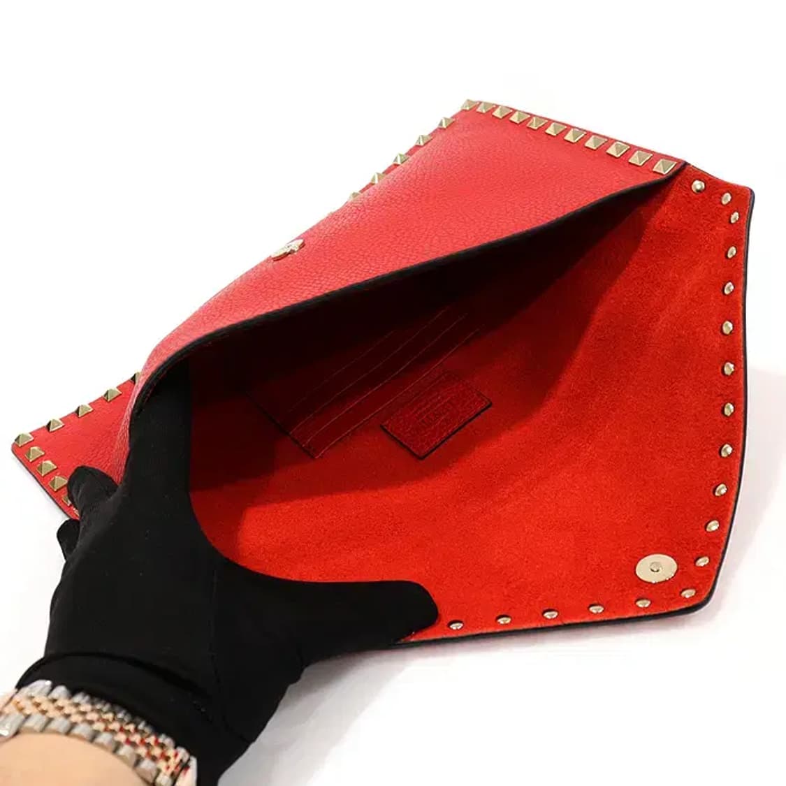 발렌티노 VW2P0P56VSH 락스터드 엔벨로프 클러치 EP36112VT 상품이미지5