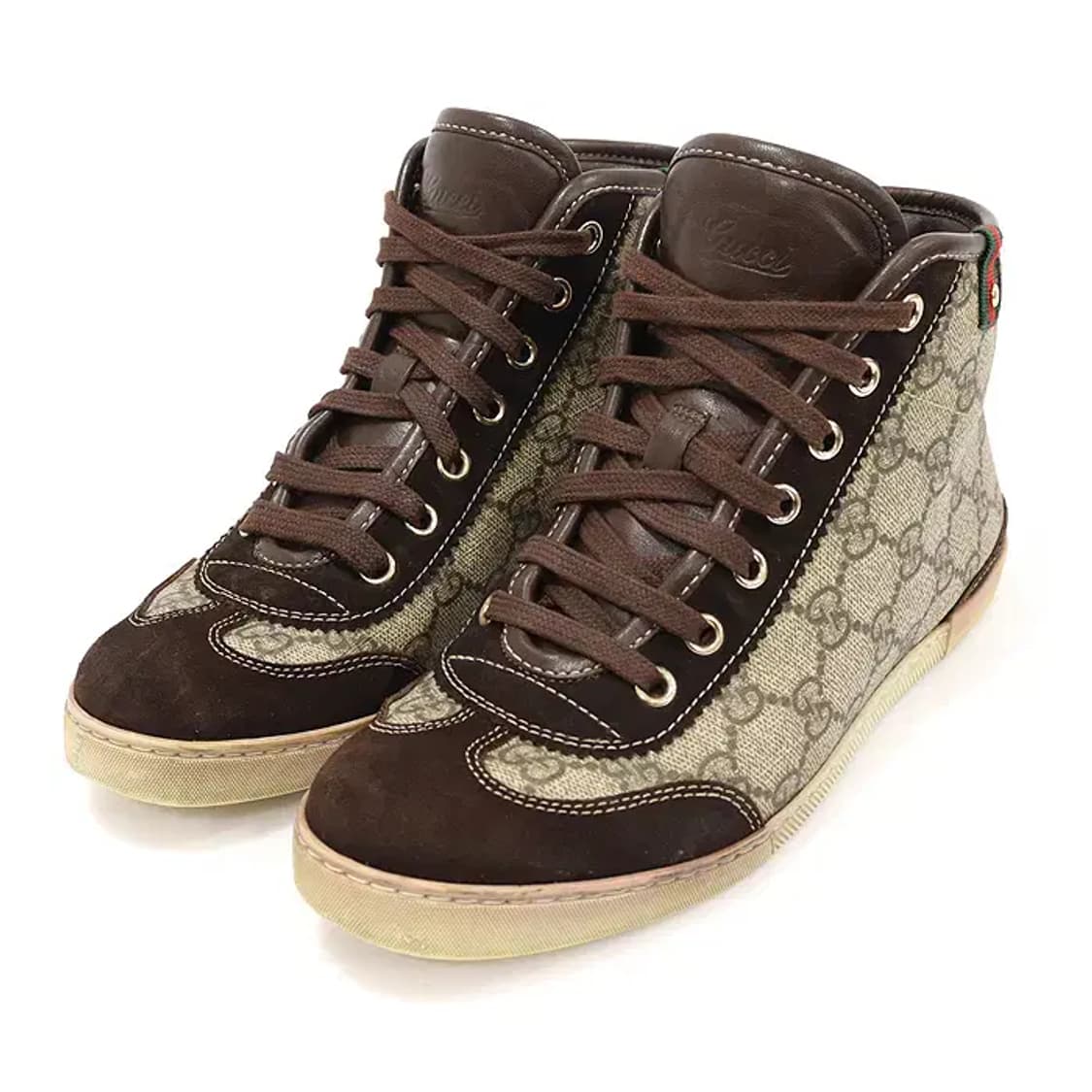 구찌 296568 GG 캔버스 하이탑 여성 스니커즈 EP66917GU 상품이미지2
