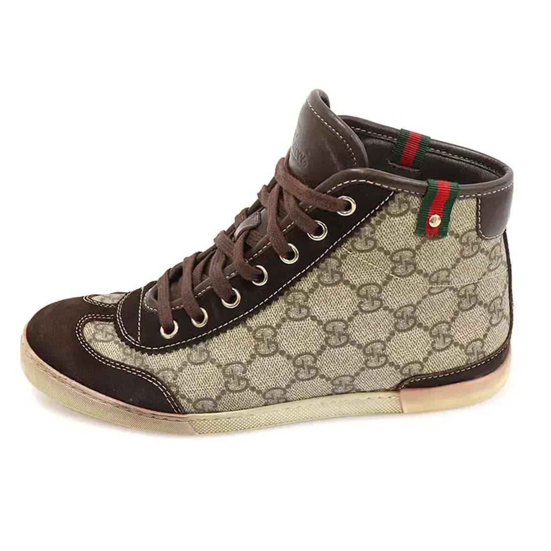 구찌 296568 GG 캔버스 하이탑 여성 스니커즈 EP66917GU 상품이미지3