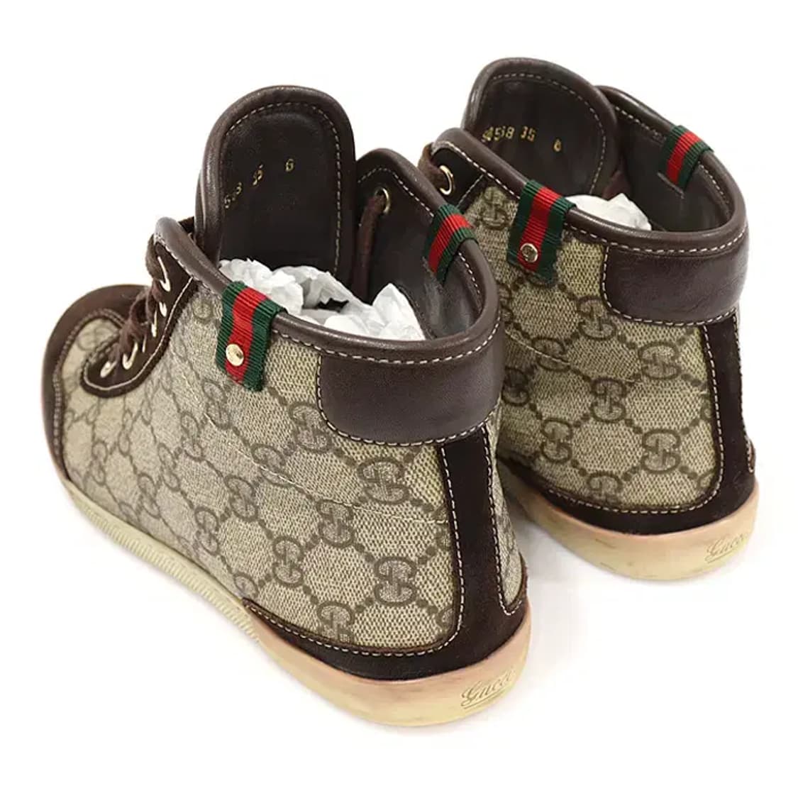 구찌 296568 GG 캔버스 하이탑 여성 스니커즈 EP66917GU 상품이미지4