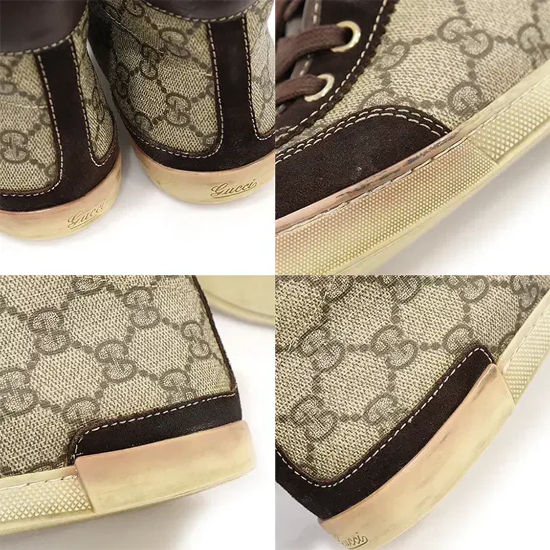 구찌 296568 GG 캔버스 하이탑 여성 스니커즈 EP66917GU 상품이미지6