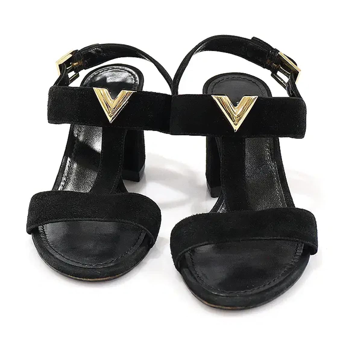 루이비통 1A29BB 블랙 바이아나 스트랩 여성 샌들 CO87952LV 상품이미지1