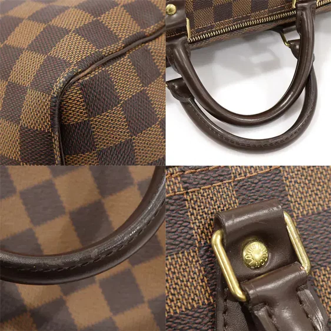 루이비통 N41523 다미에 에벤 스피디 35 토트백 CO89608LV 상품이미지6