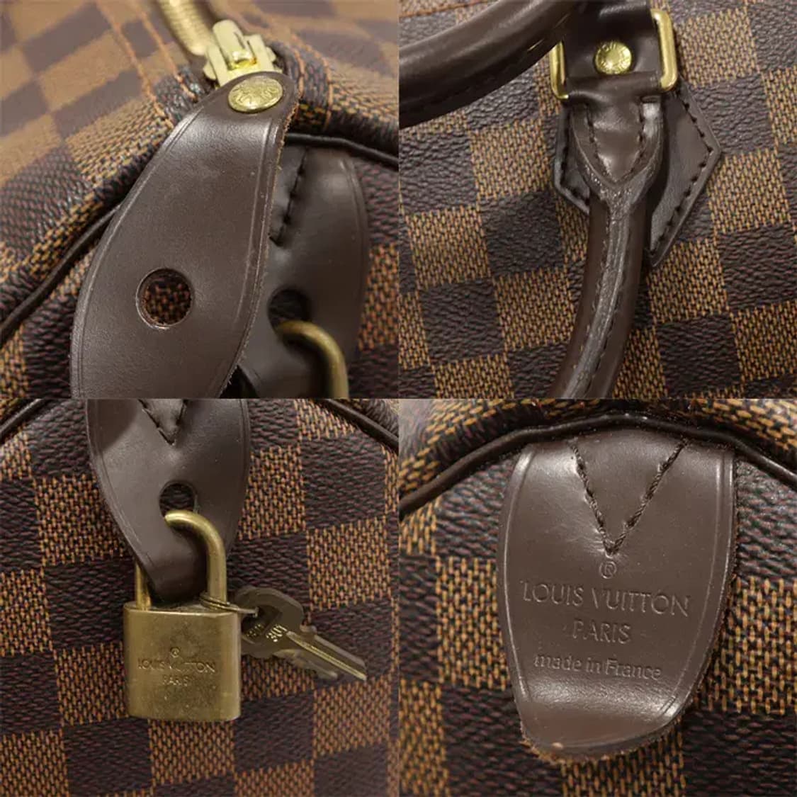 루이비통 N41523 다미에 에벤 스피디 35 토트백 CO89608LV 상품이미지7