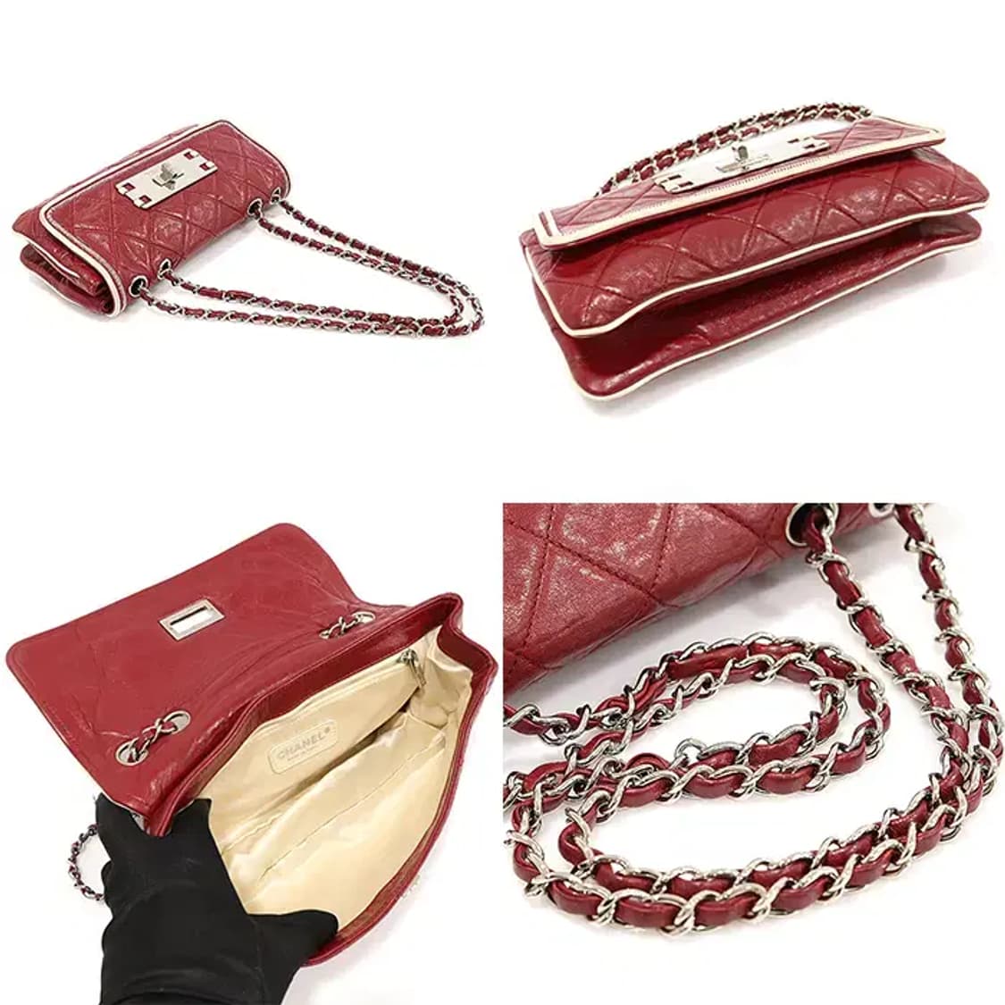 샤넬 A37691 이스트 웨스트 플랩 은장 체인 숄더백 EP44532CH 상품이미지4