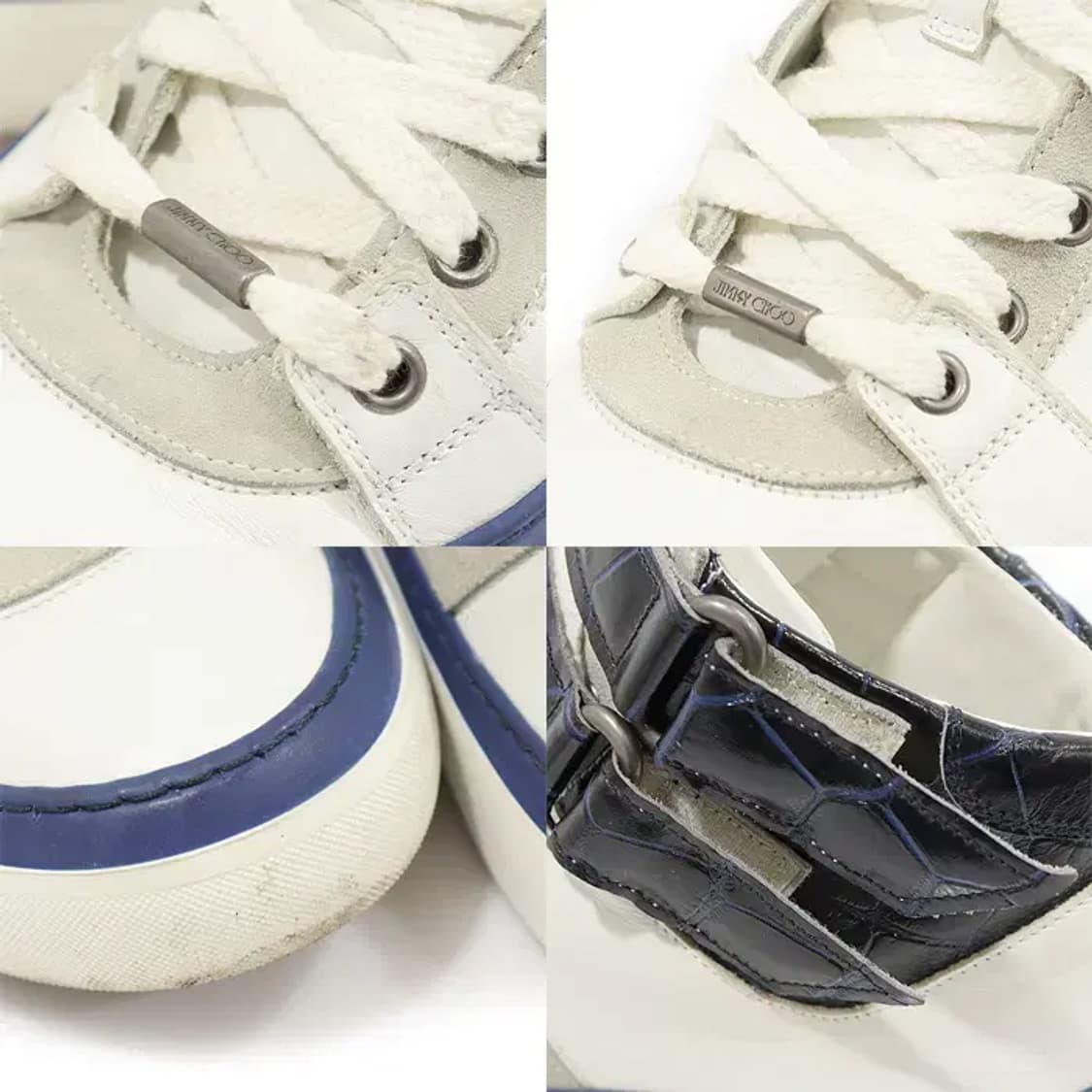 지미추 크록 패턴 벨그라비아 하이탑 남성 스니커즈 CO09342JI 상품이미지6