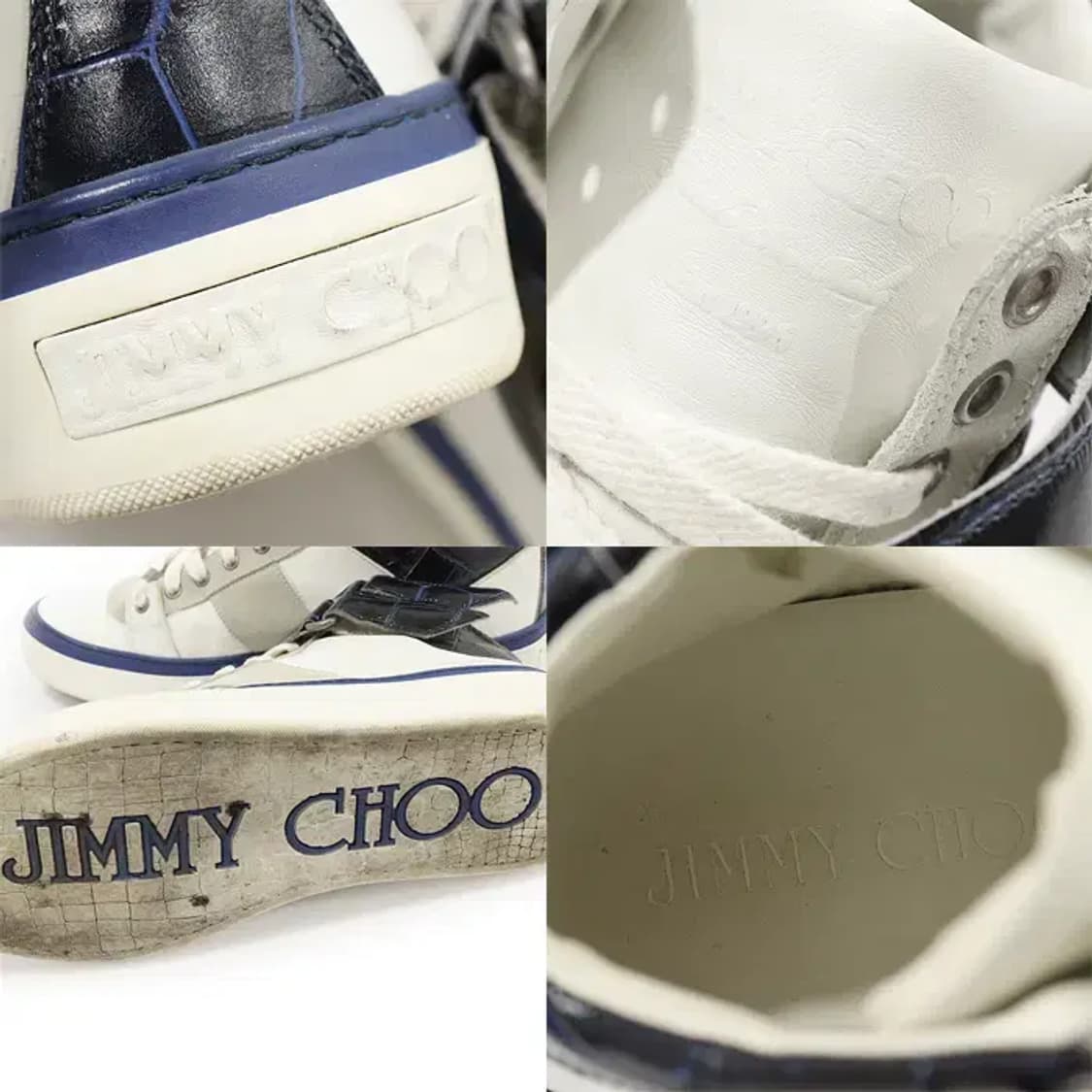 지미추 크록 패턴 벨그라비아 하이탑 남성 스니커즈 CO09342JI 상품이미지7