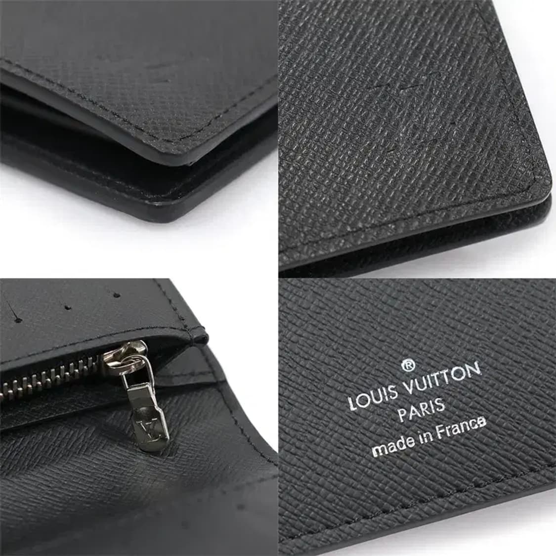 루이비통 M30501 블랙 타이가 레더 브라짜 월릿 장지갑 18695LV 상품이미지7
