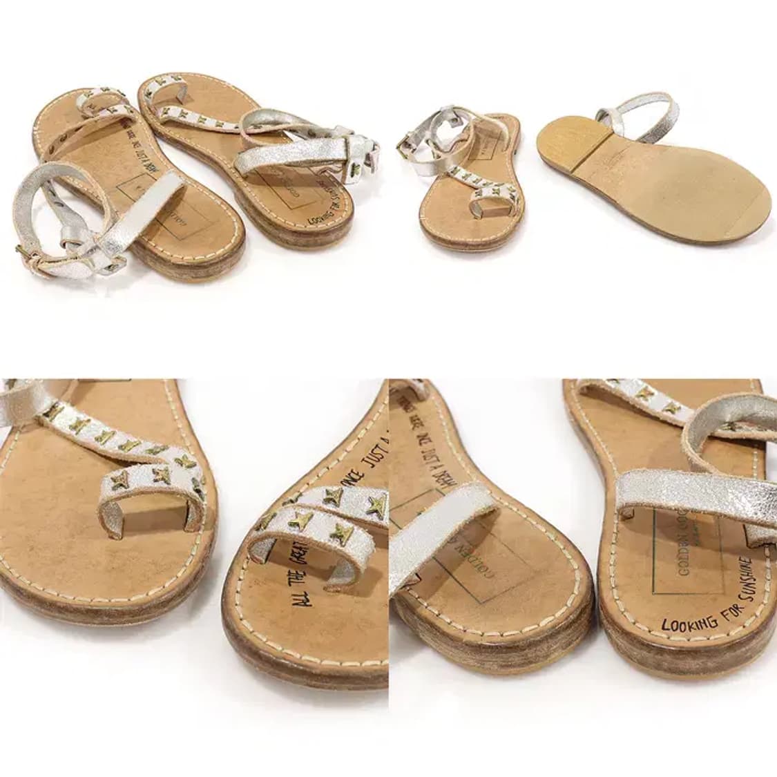 골든구스 GWF00325 제니스 스트랩 여성 샌들 CO82661ETC 상품이미지5