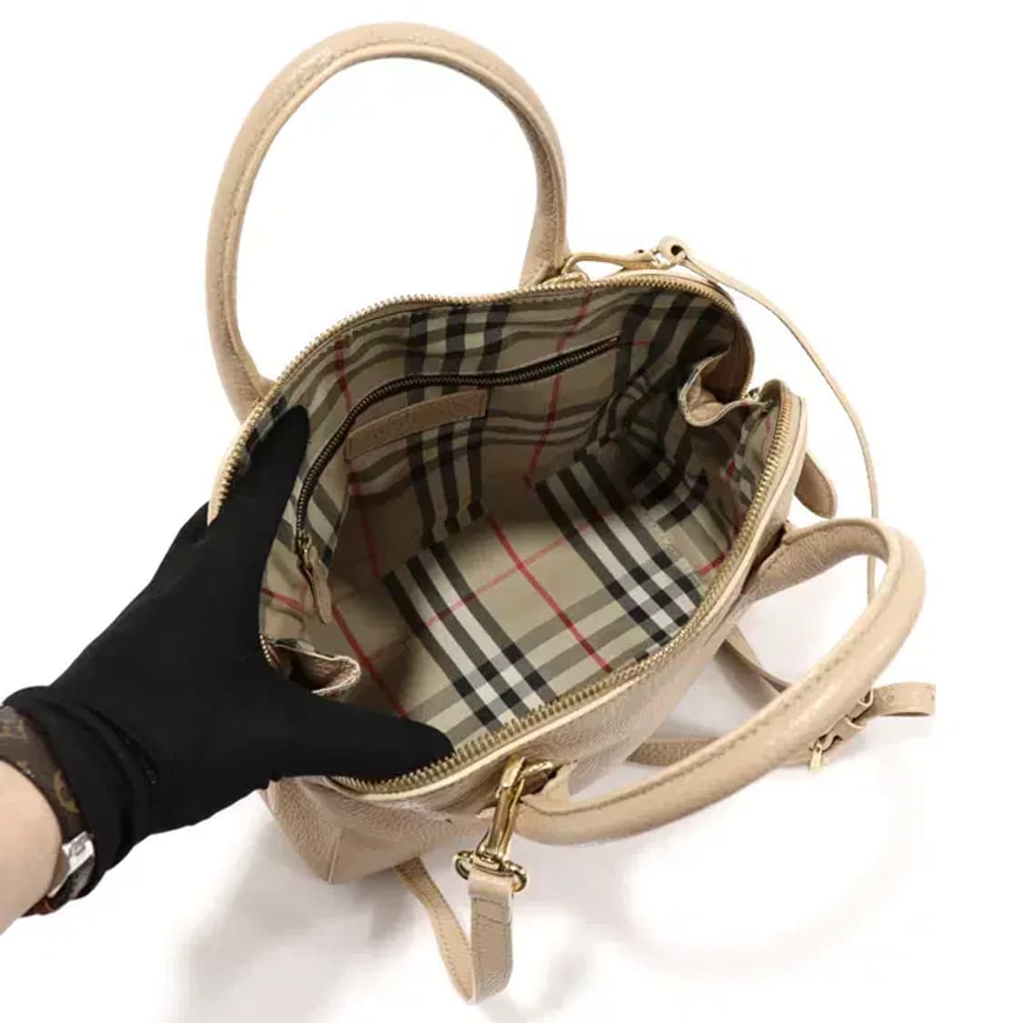 버버리 3965696 그린우드 스몰 볼링 2WAY EP21579BU 상품이미지4