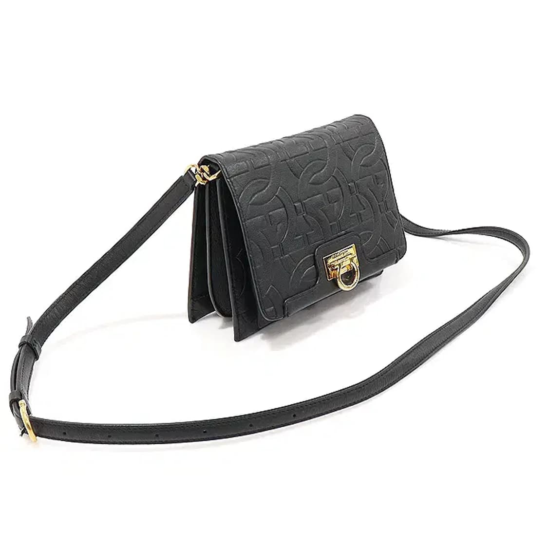 페라가모 21 I308 금장 간치니 트리폴리오 크로스백 EP70428FE 상품이미지3