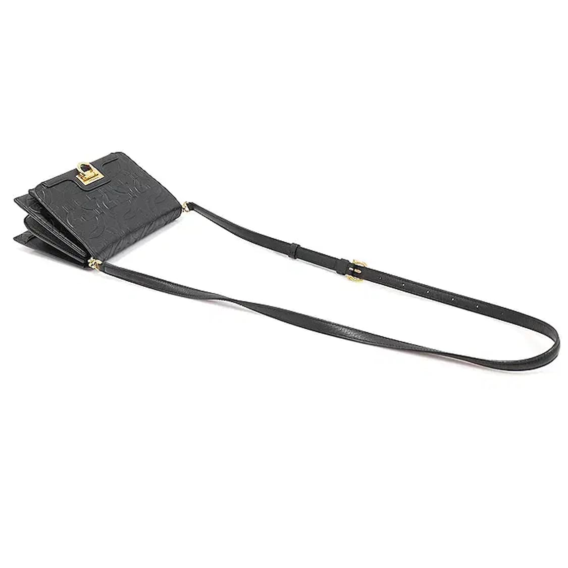 페라가모 21 I308 금장 간치니 트리폴리오 크로스백 EP70428FE 상품이미지4