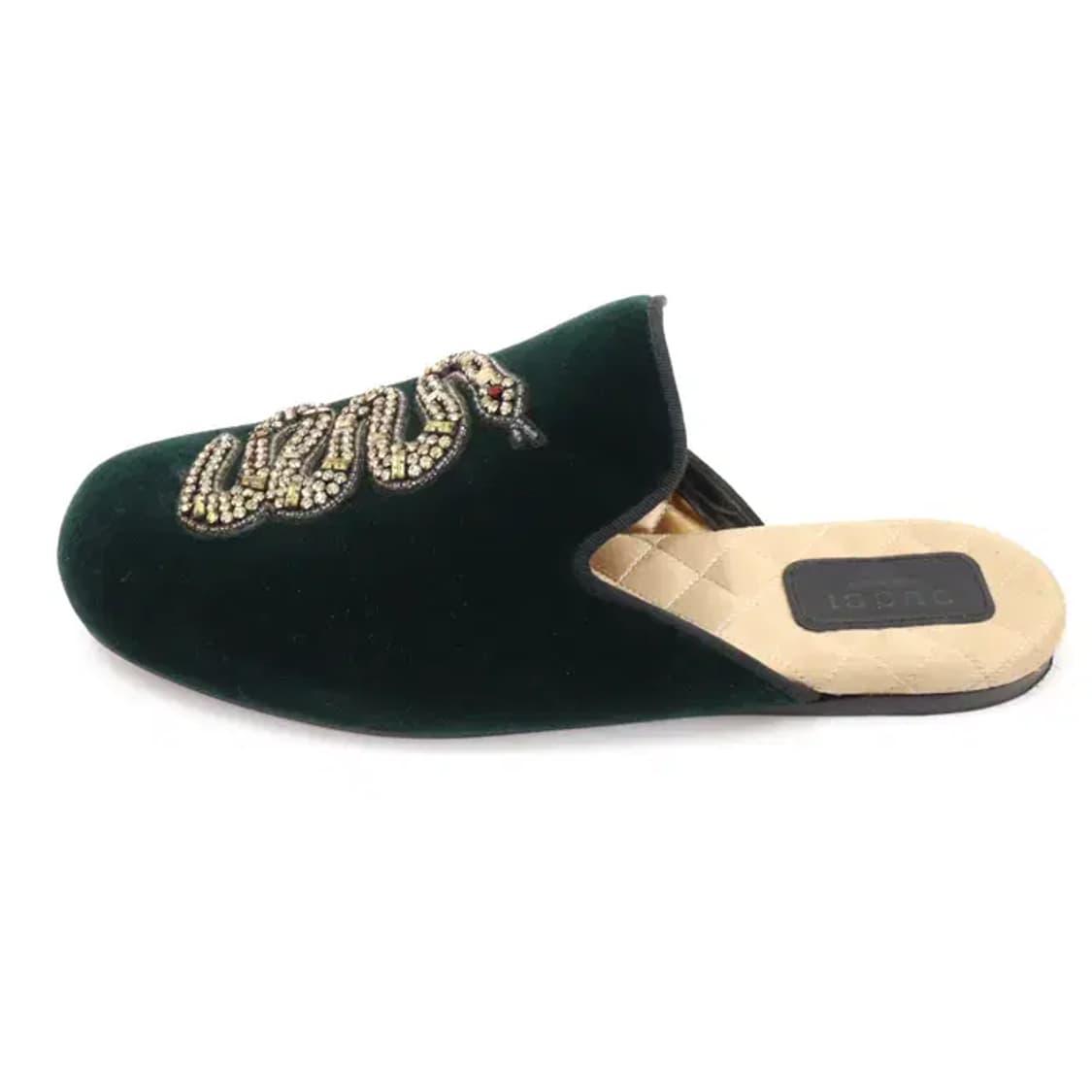 구찌 472161 벨벳 로렌스 이브닝 여성 뮬 슬리퍼 CO76742GU 상품이미지4