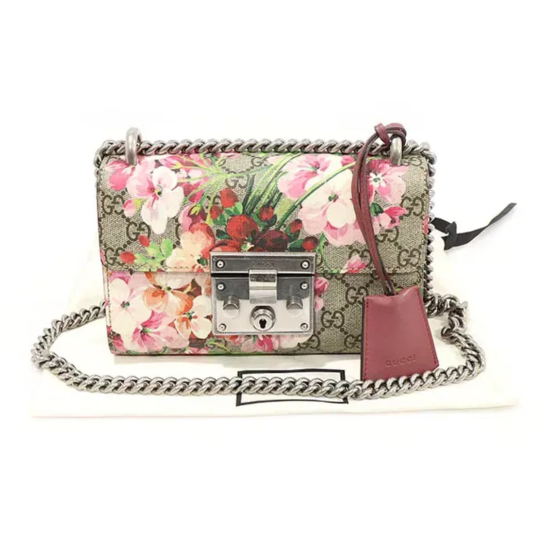 구찌 409487 블룸 프린트 패들락 스몰 GG 숄더백 EP16434GU 상품이미지2