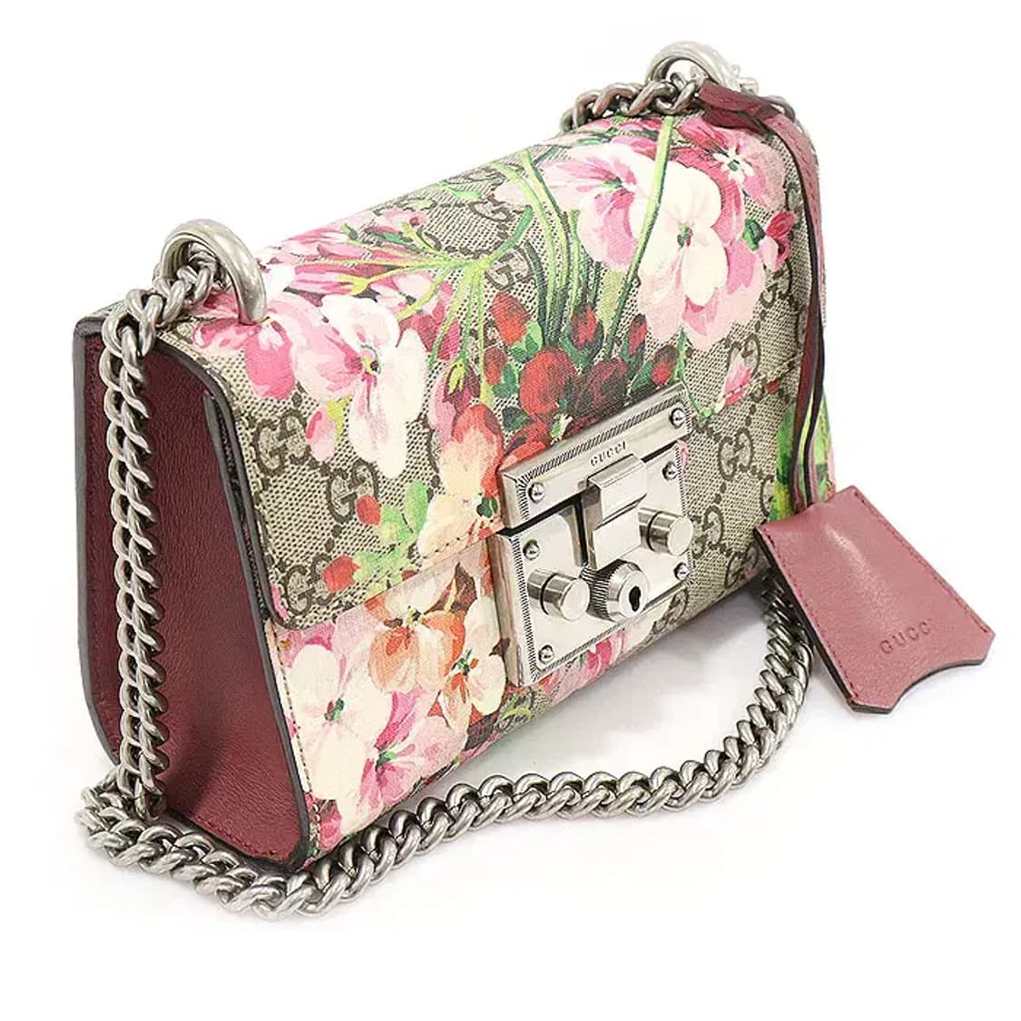 구찌 409487 블룸 프린트 패들락 스몰 GG 숄더백 EP16434GU 상품이미지3