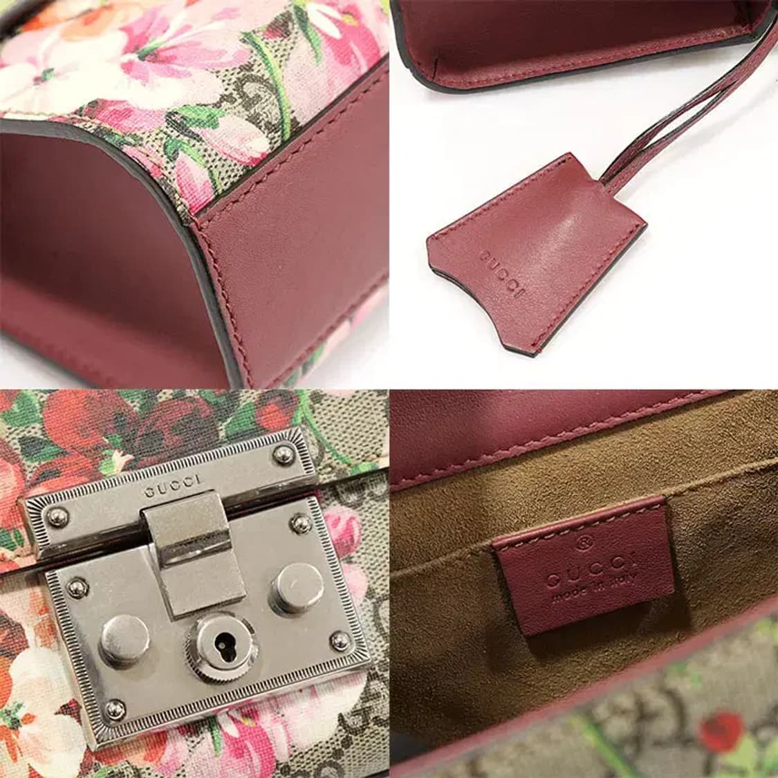 구찌 409487 블룸 프린트 패들락 스몰 GG 숄더백 EP16434GU 상품이미지7