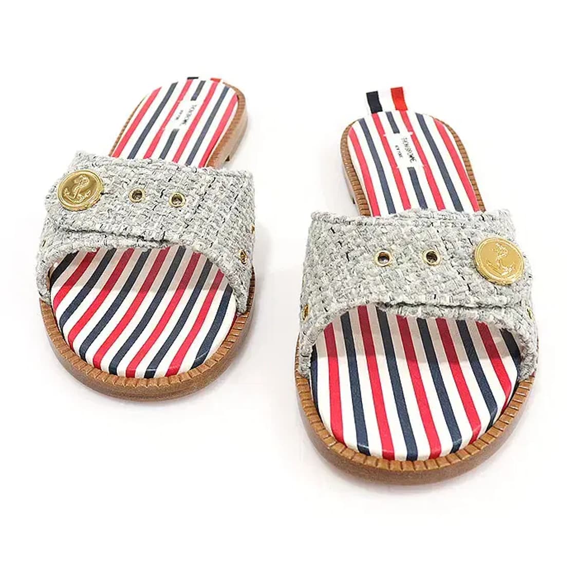 톰브라운 FFF165AF0512035 트위드 슬리퍼 CO23637ETC 상품이미지1