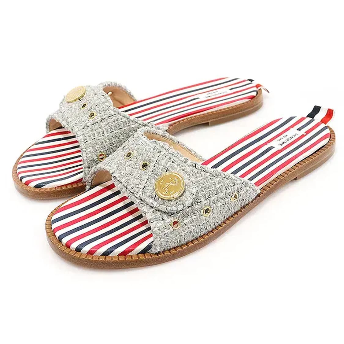 톰브라운 FFF165AF0512035 트위드 슬리퍼 CO23637ETC 상품이미지3