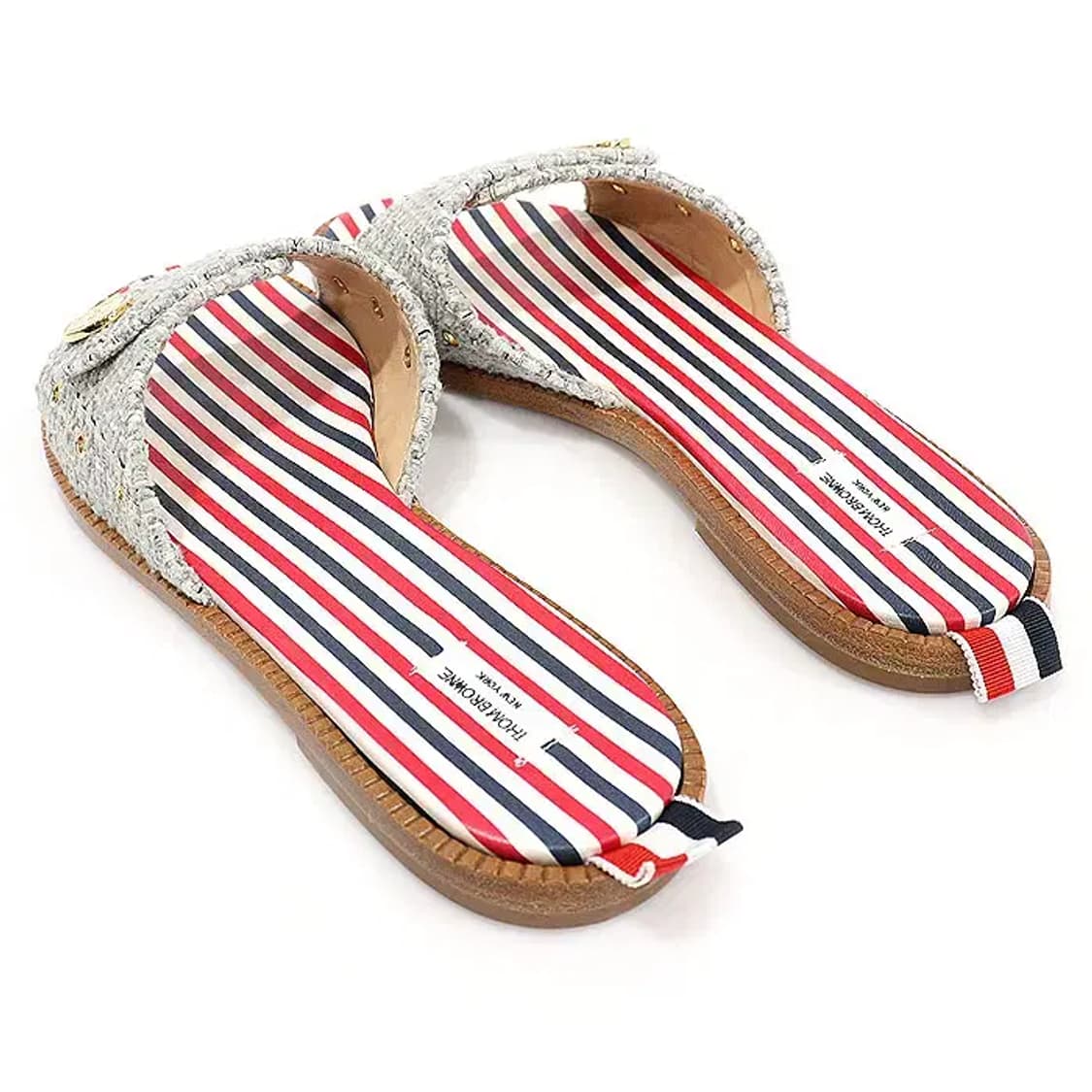 톰브라운 FFF165AF0512035 트위드 슬리퍼 CO23637ETC 상품이미지5