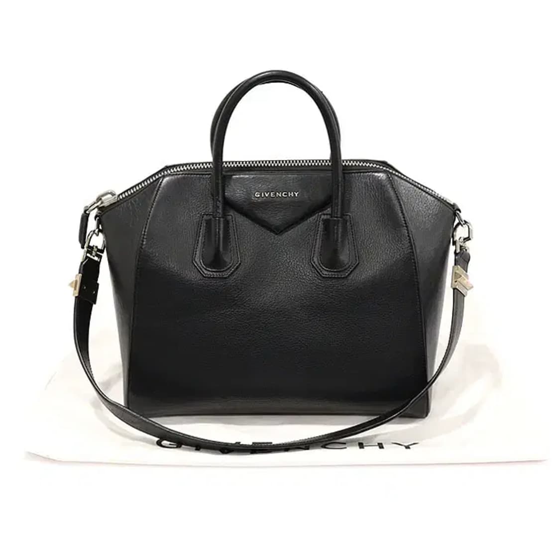 지방시 BB05118012 블랙 고트스킨 안티고나 미듐 EP26401GI 상품이미지2