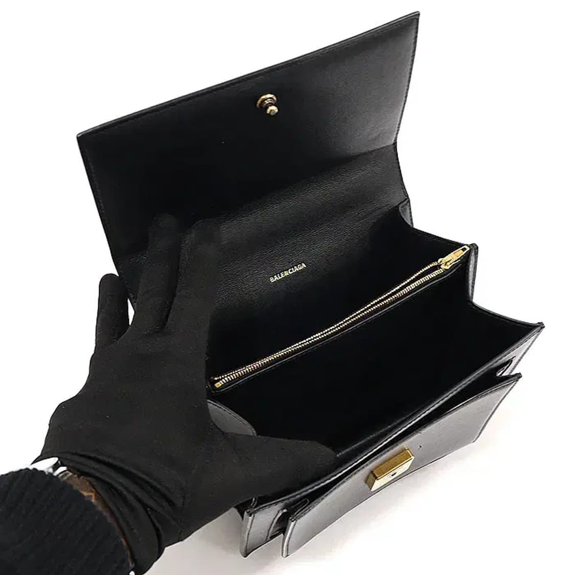 발렌시아가 580641 샤프 스몰 체인 사첼 숄더백 CO63446BC 상품이미지5