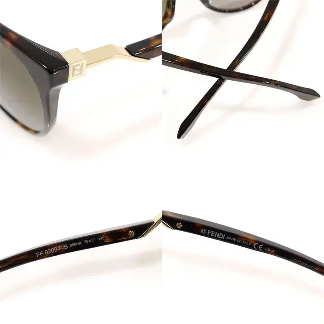 펜디 FF0209/F/S 레오파드 캣아이 여성 선글라스 EP11791FD 상품이미지7