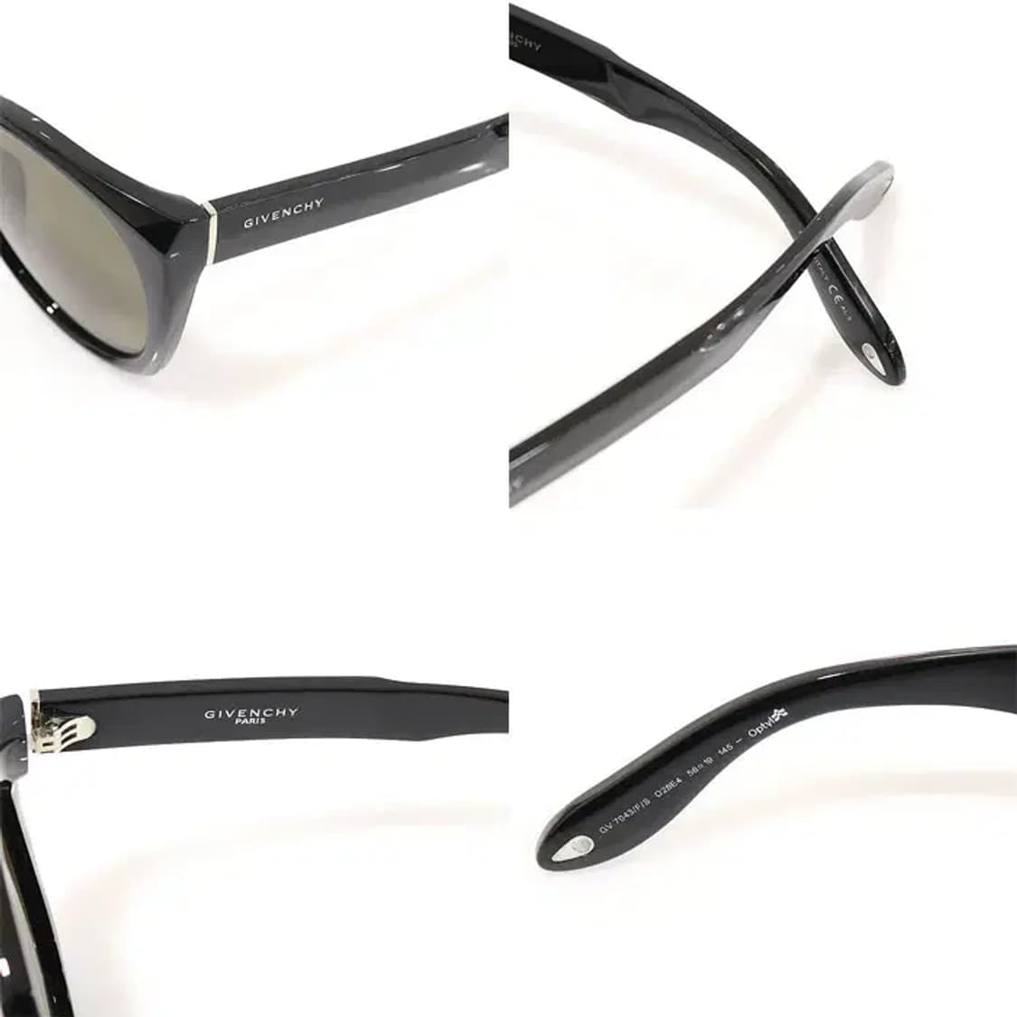 지방시 GV7043/F/S 블랙 은장 레터링 선글라스 EP49212GI 상품이미지7