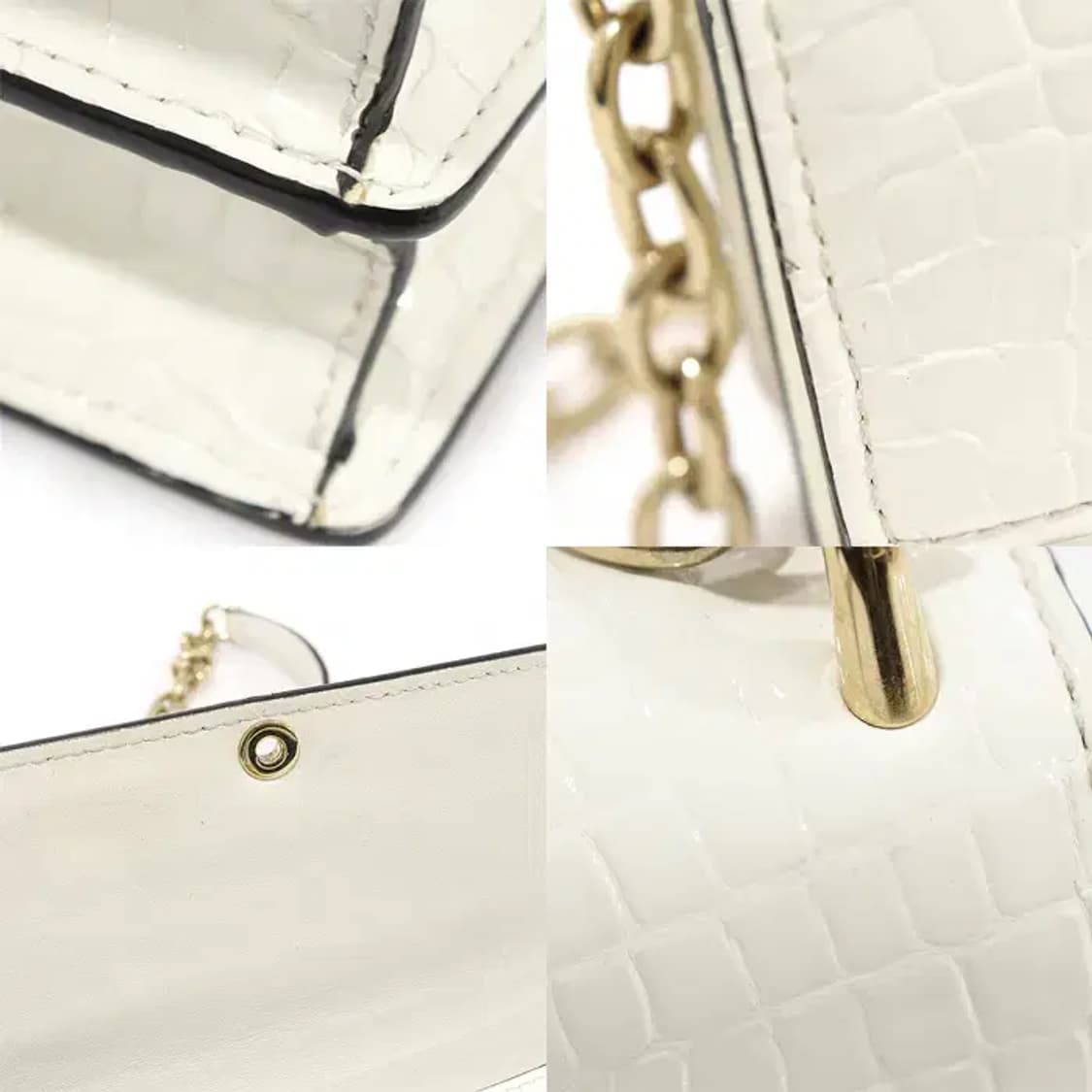 미우미우 5BD130 크로커다일 크리스탈 체인 숄더백 CO57183MIU 상품이미지6