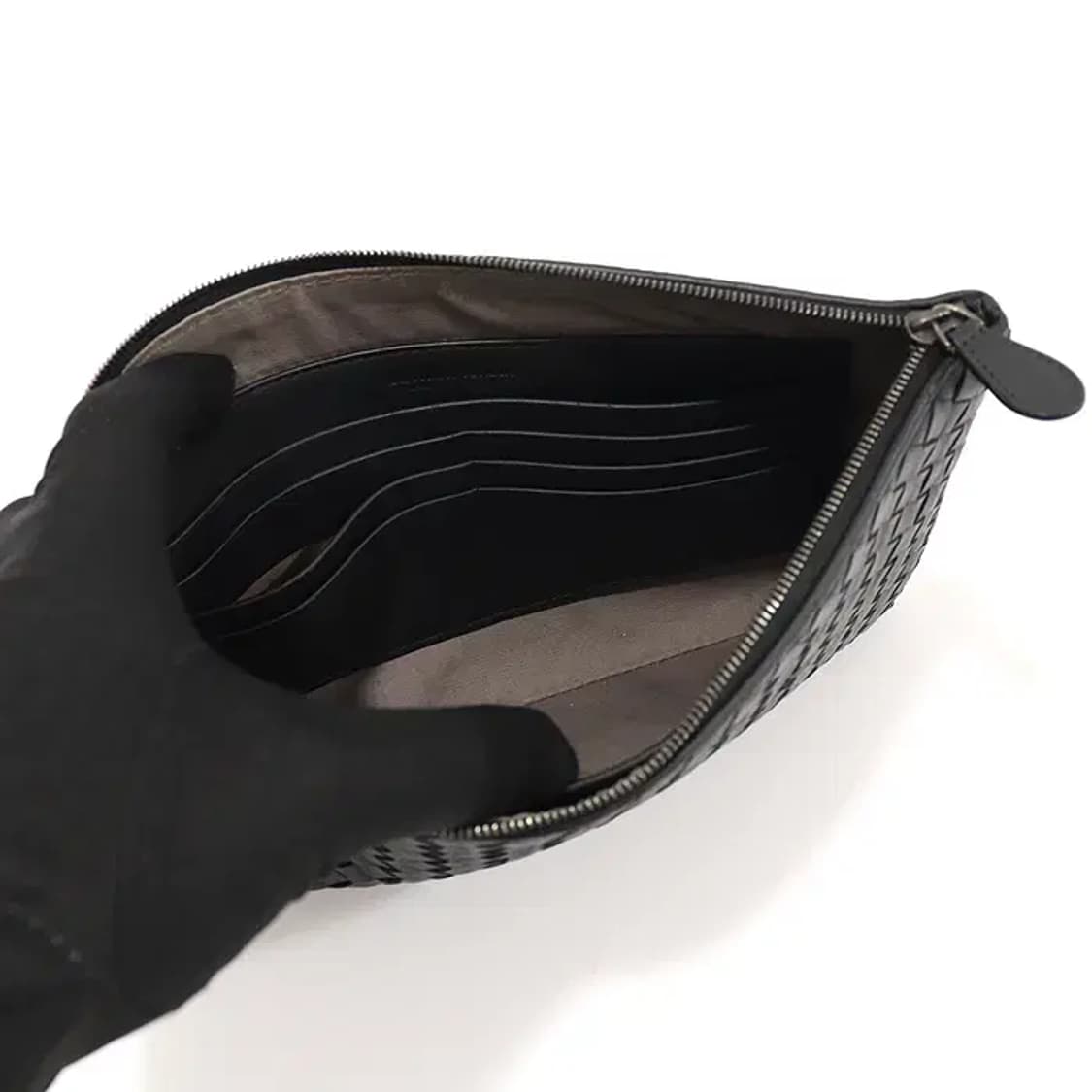 보테가베네타 522429 블랙 미디움 파우치 클러치 CO23148BO 상품이미지6