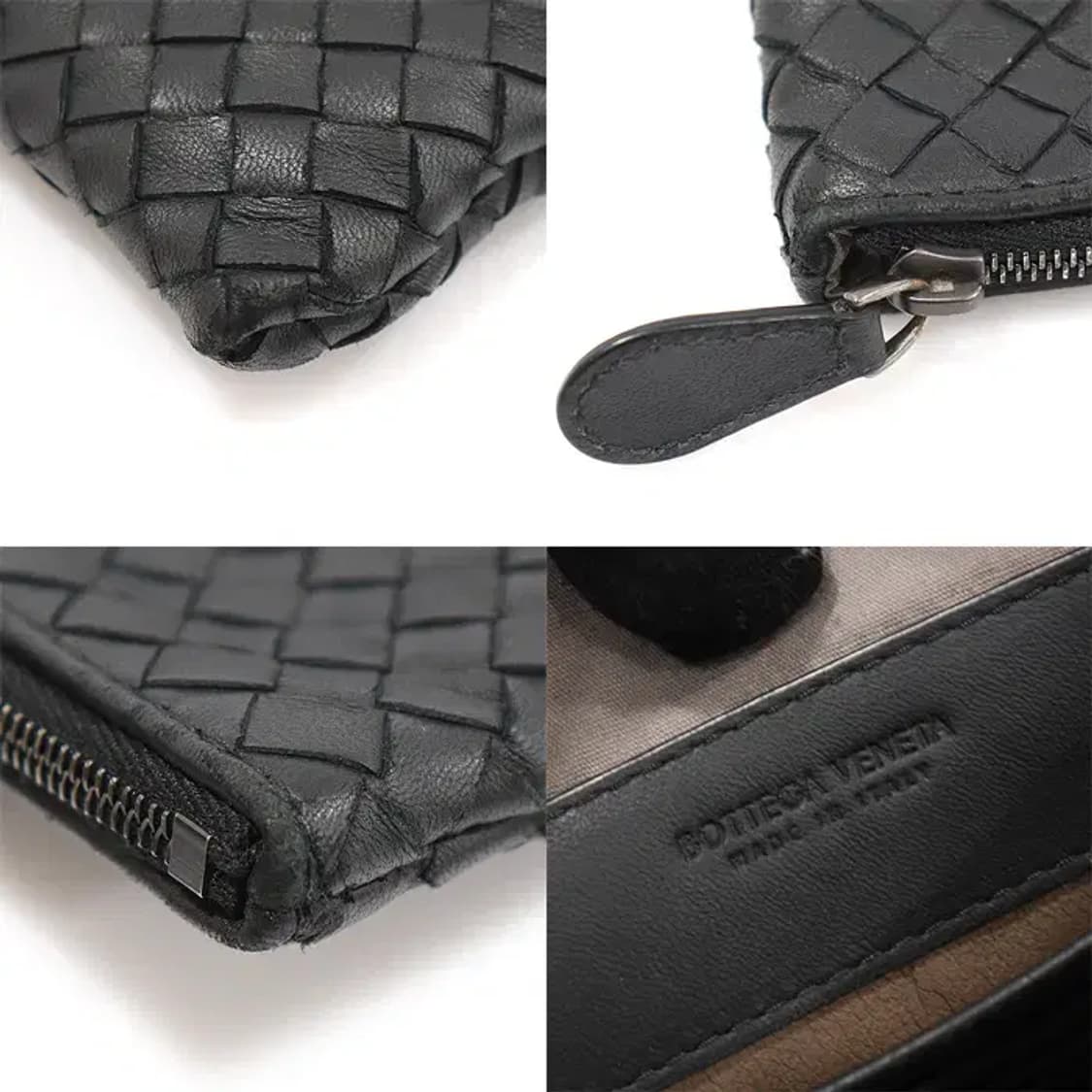 보테가베네타 522429 블랙 미디움 파우치 클러치 CO23148BO 상품이미지7